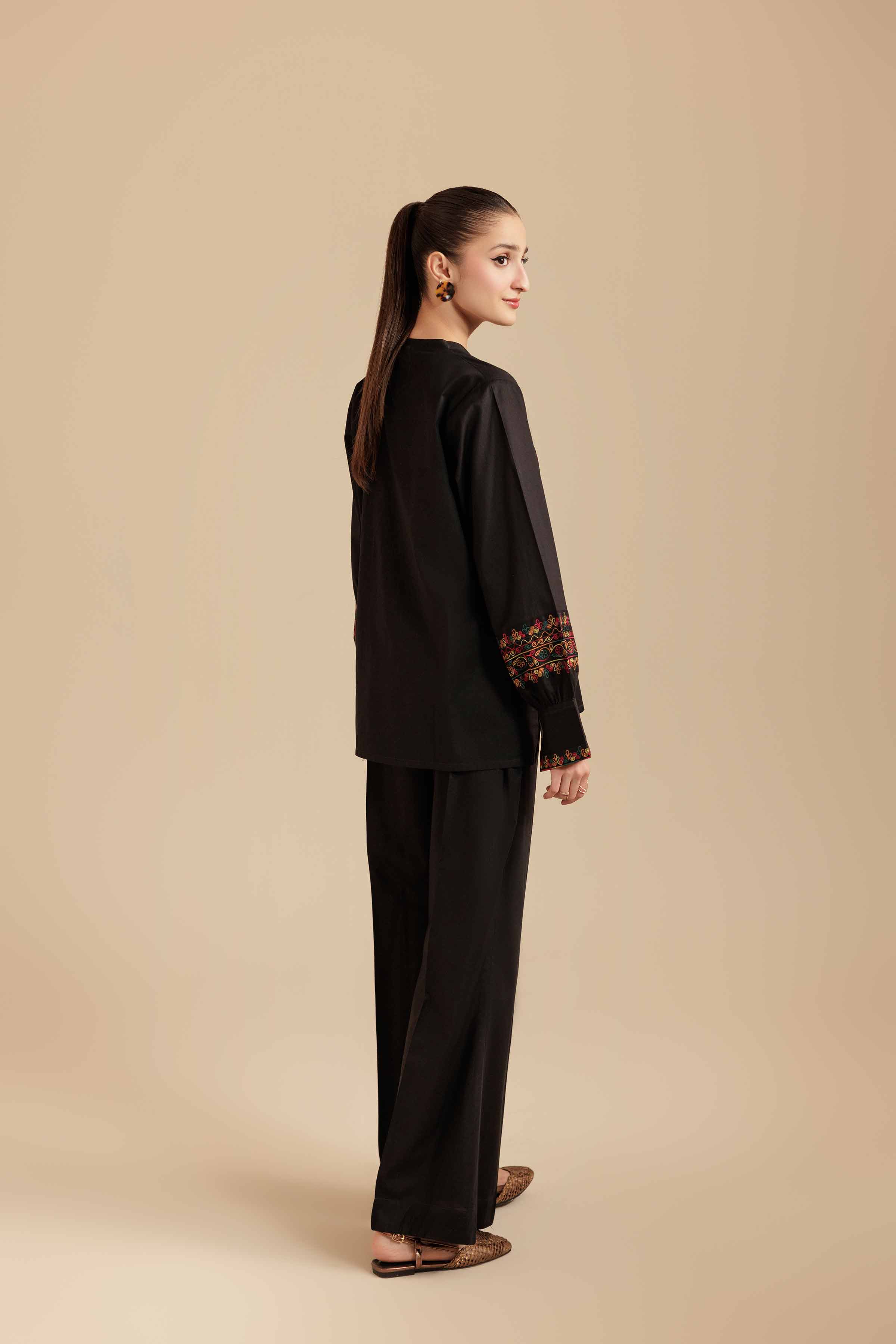 2 Piece - Embroidered Suit - AS25-108 - Image 7