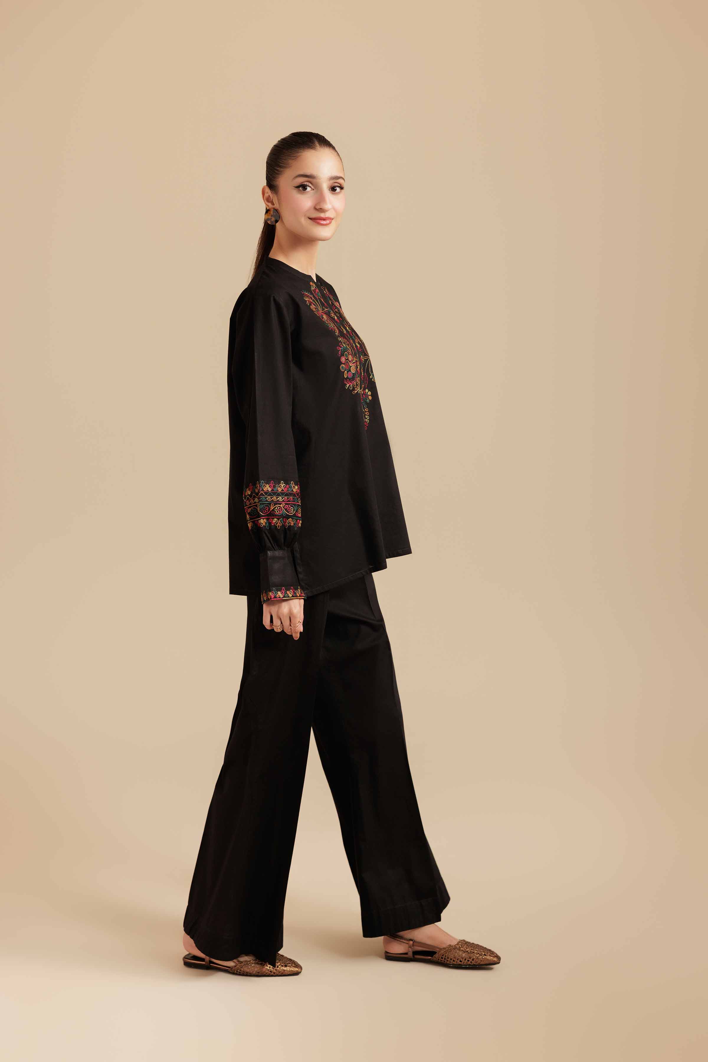 2 Piece - Embroidered Suit - AS25-108 - Image 8
