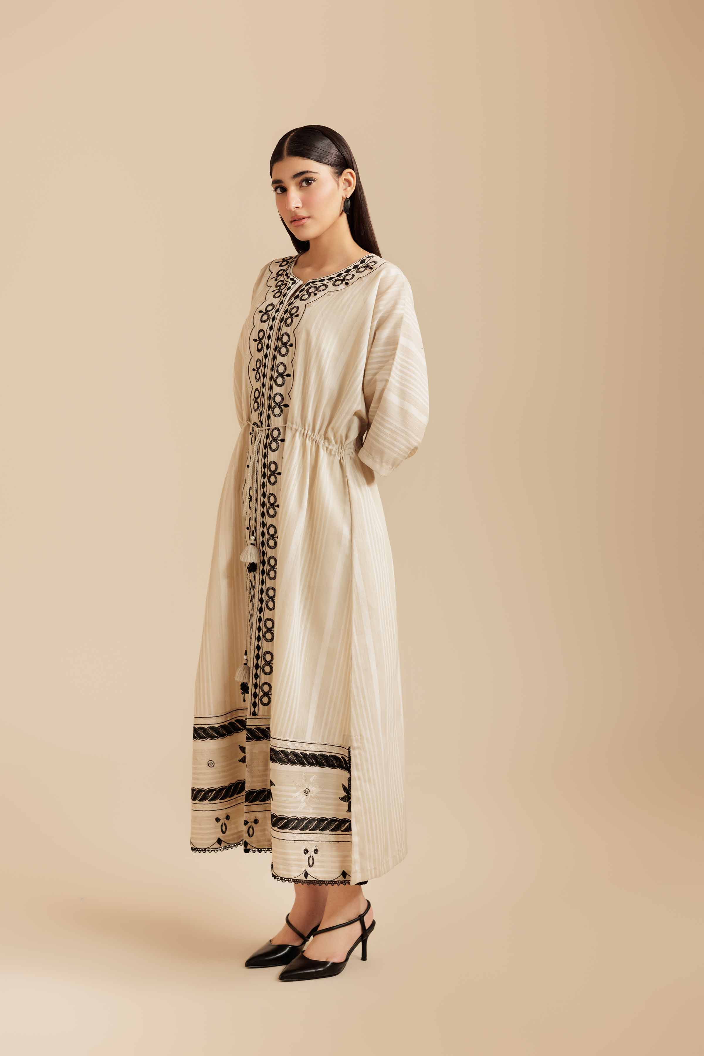 Embroidered Dress - AS25-109 - Image 4