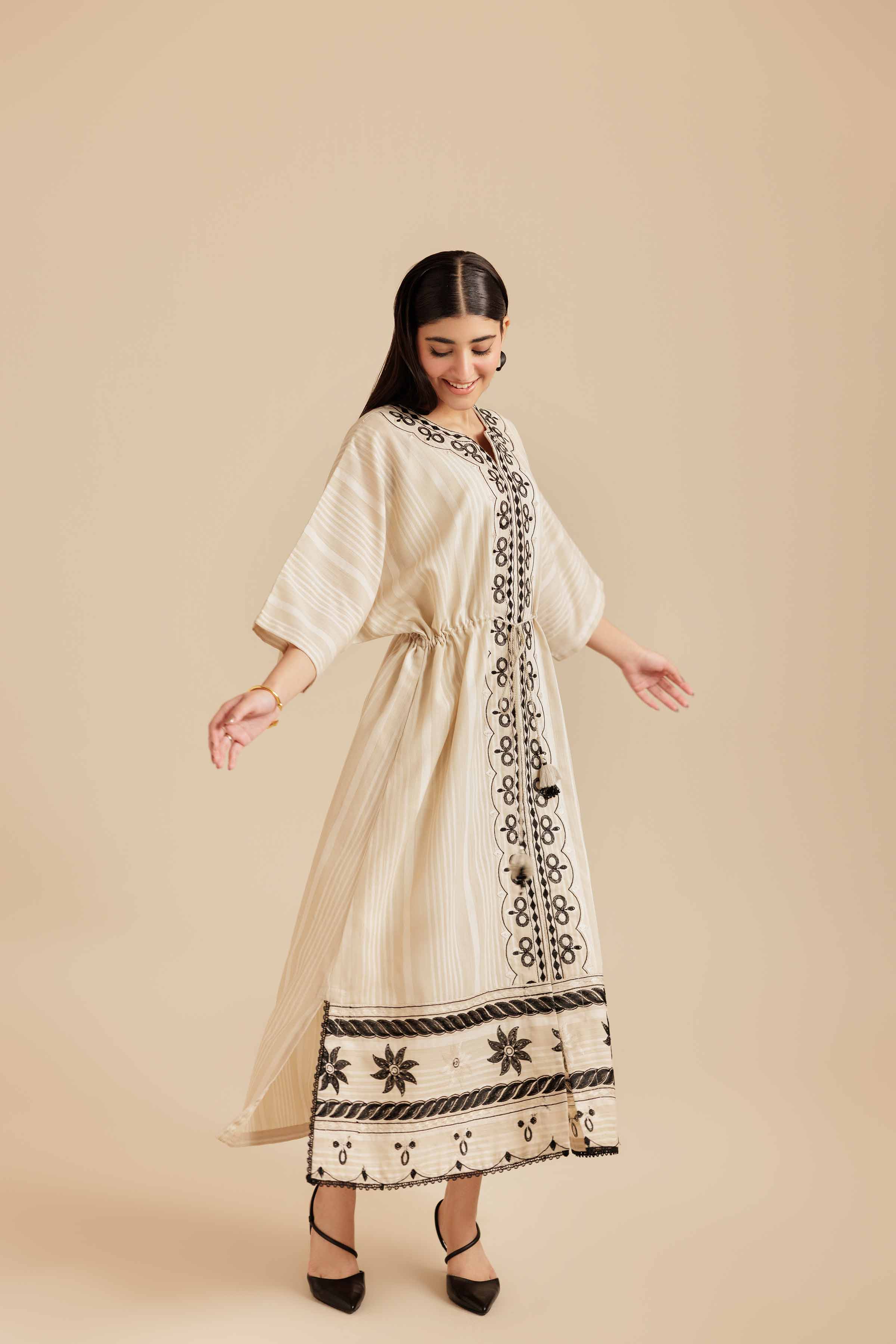 Embroidered Dress - AS25-109 - Image 5