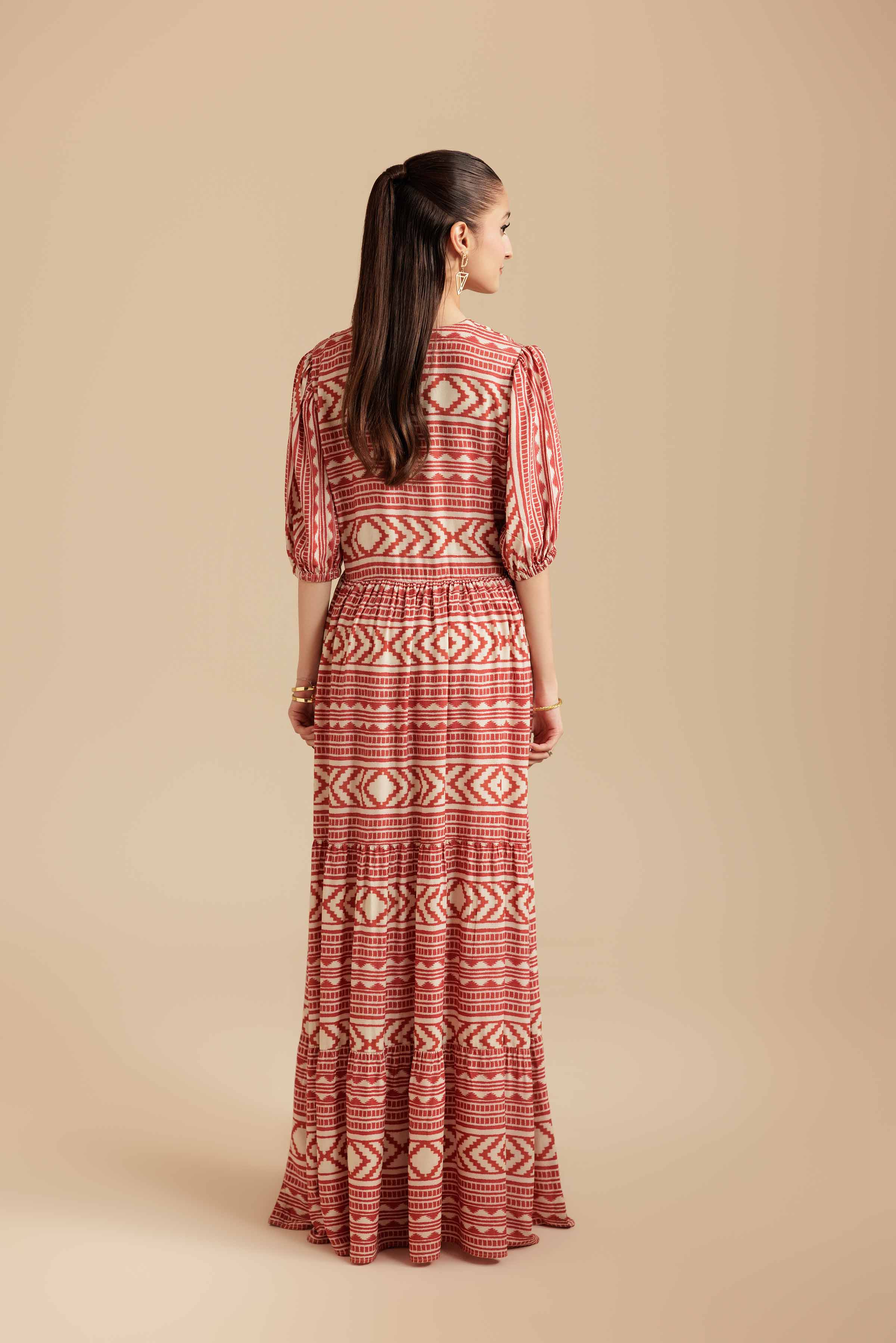 Printed Dress - AS25-114 - Image 3