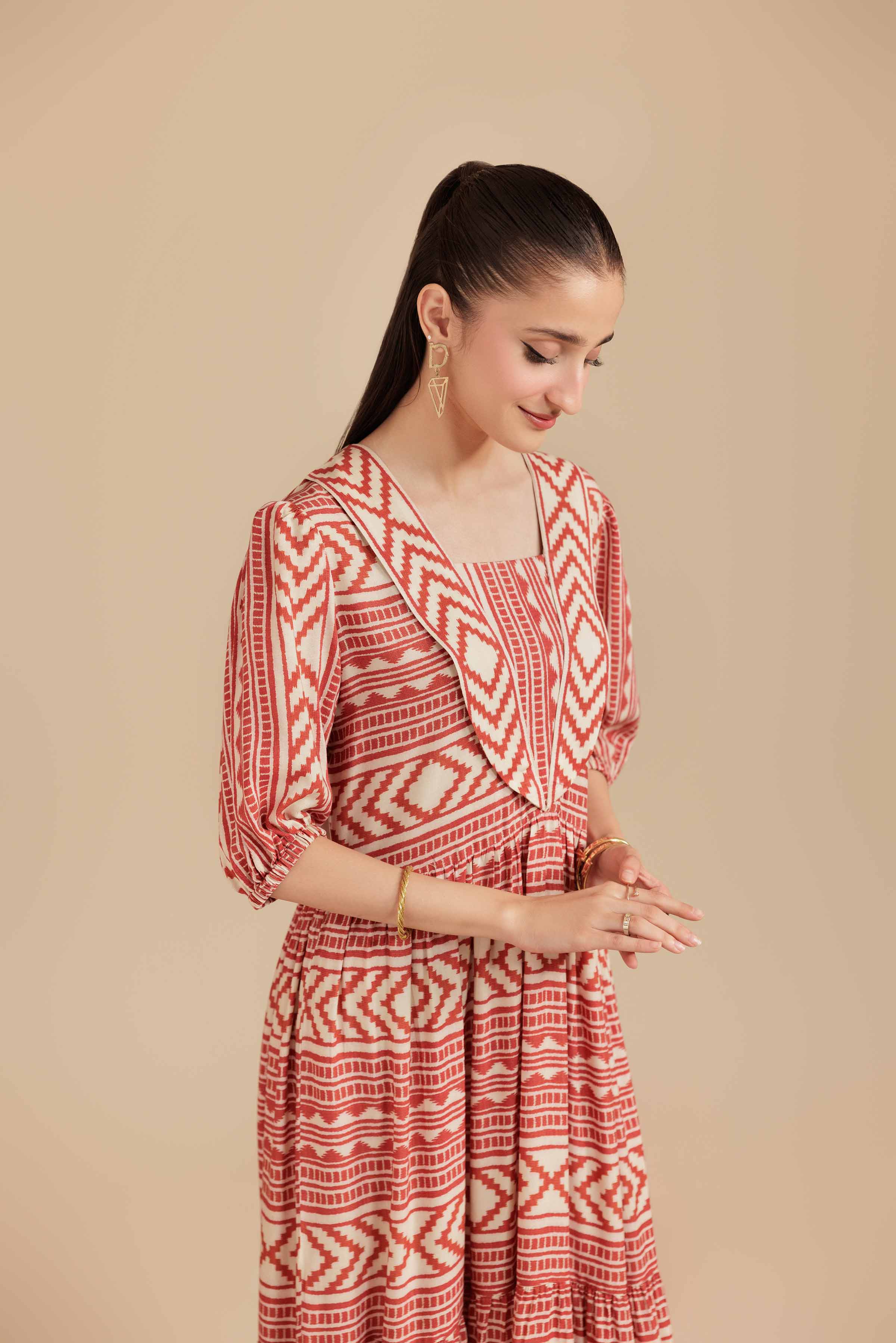 Printed Dress - AS25-114 - Image 5