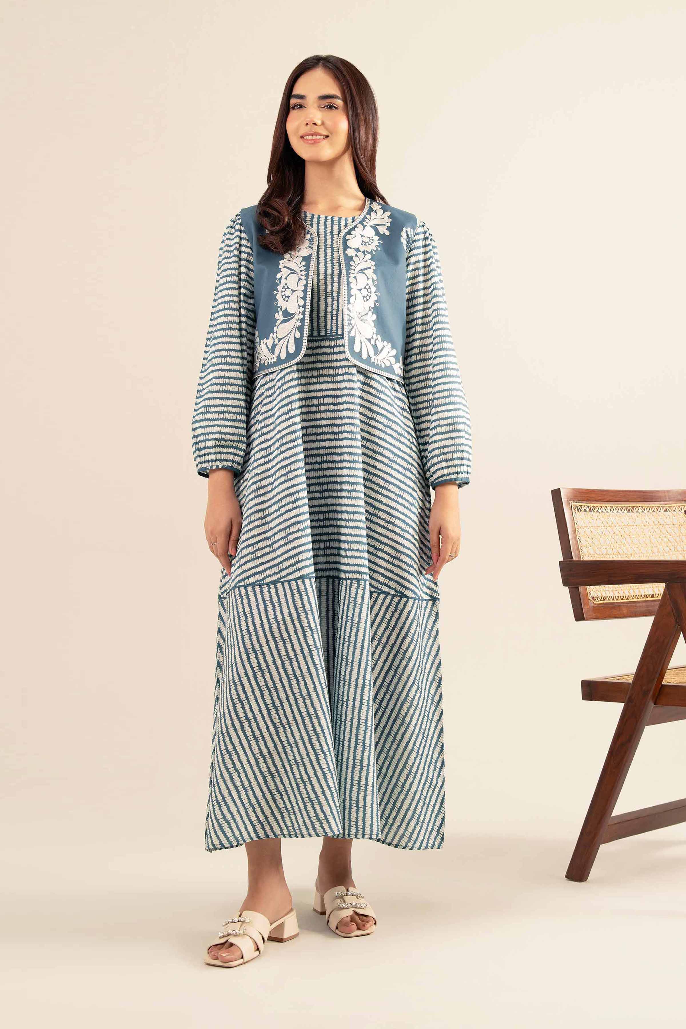 2 Piece - Embroidered Suit - AS25-59 - Image 6