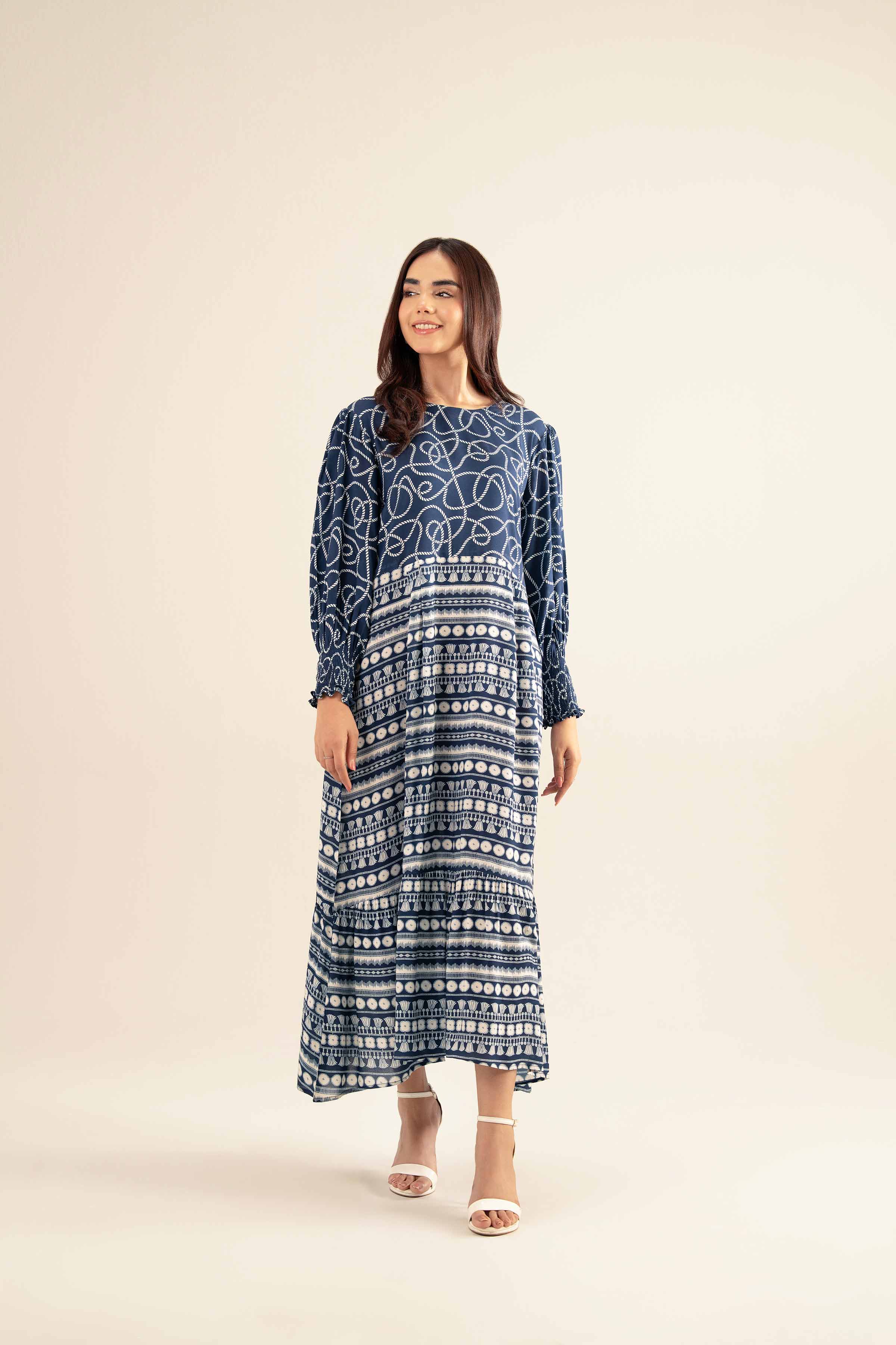 Printed Dress - AS25-76 - Image 5