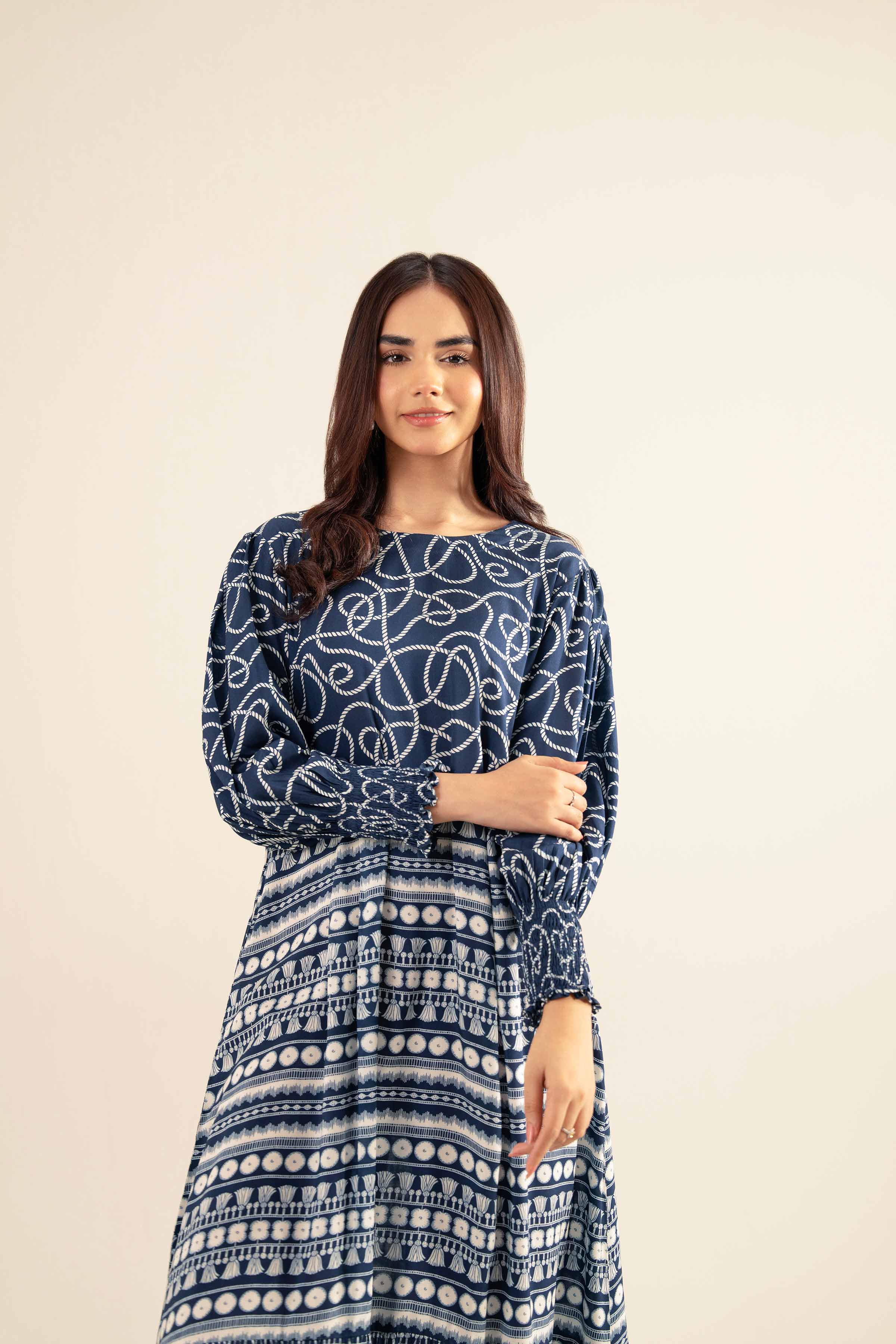 Printed Dress - AS25-76 - Image 6