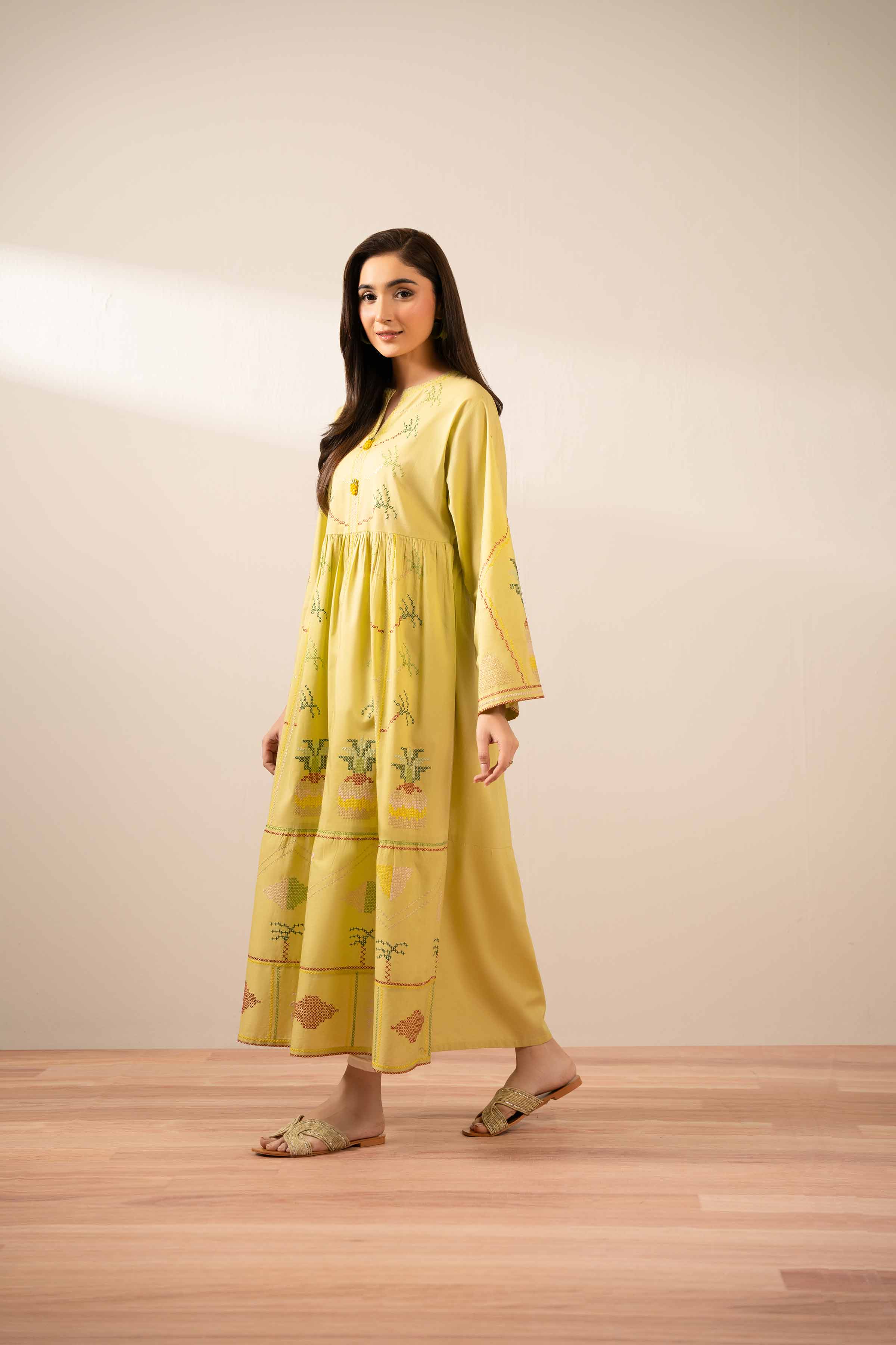 Embroidered Dress - AS25-83 - Image 4