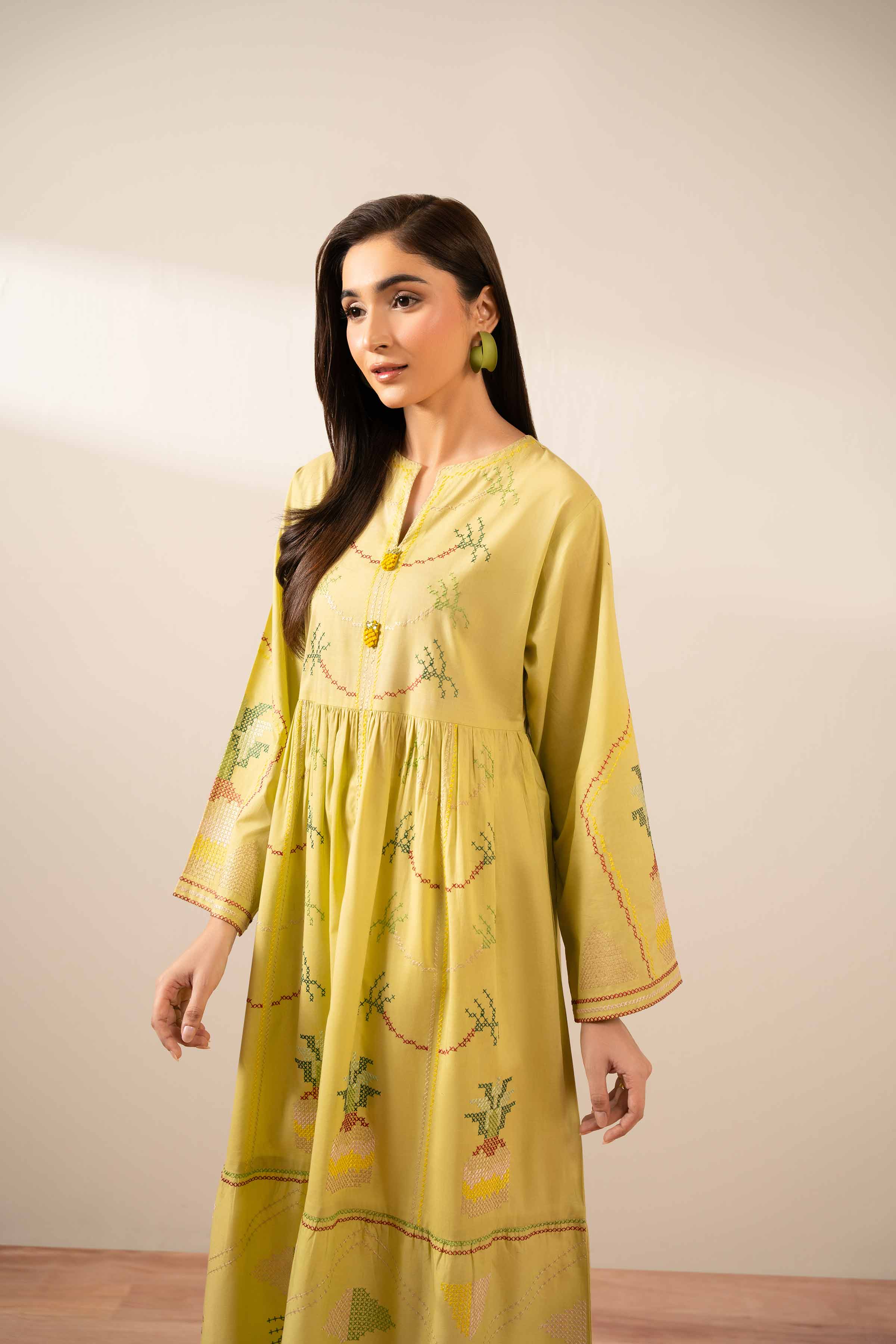 Embroidered Dress - AS25-83 - Image 7