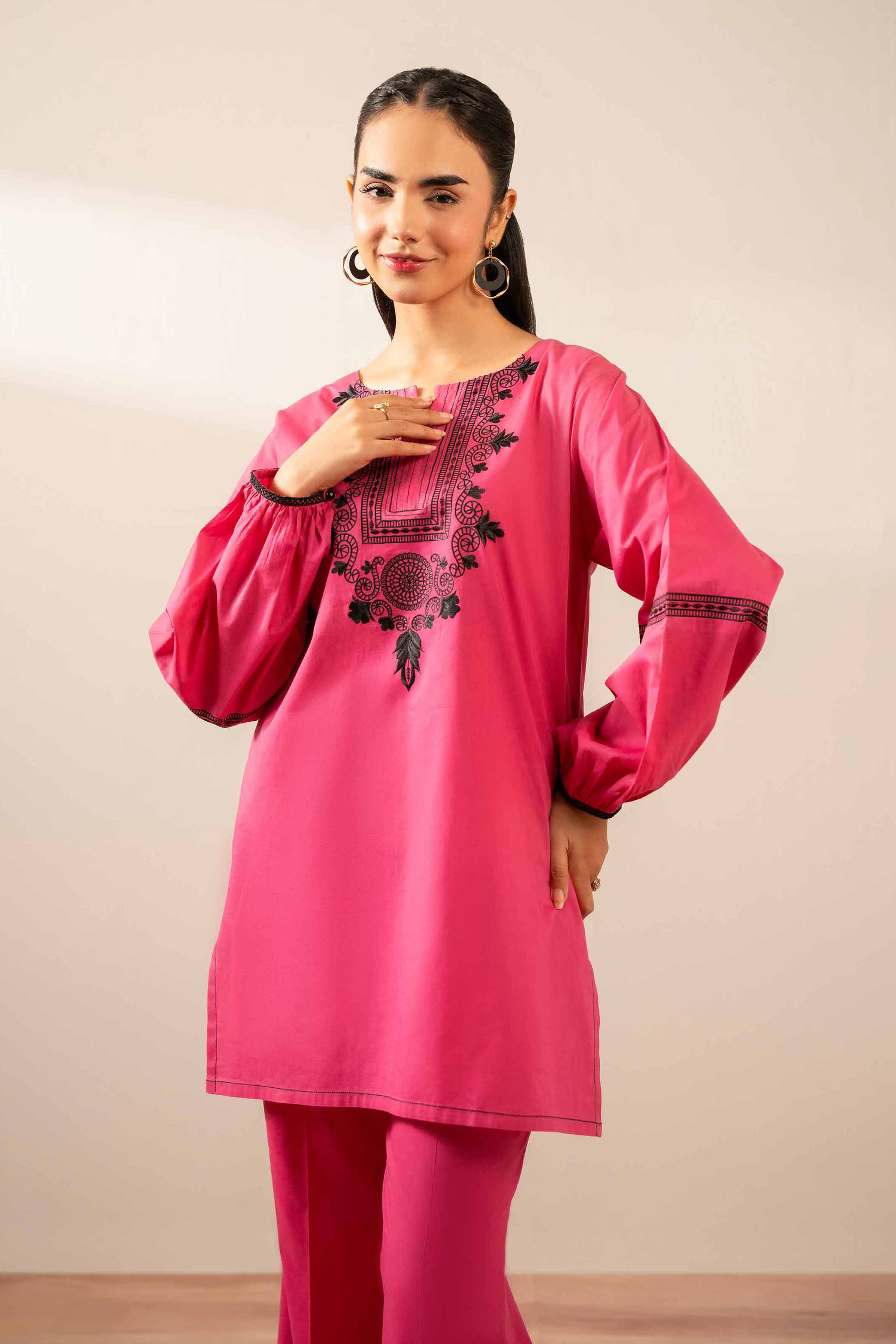 2 Piece - Embroidered Suit - AS25-84 - Image 2