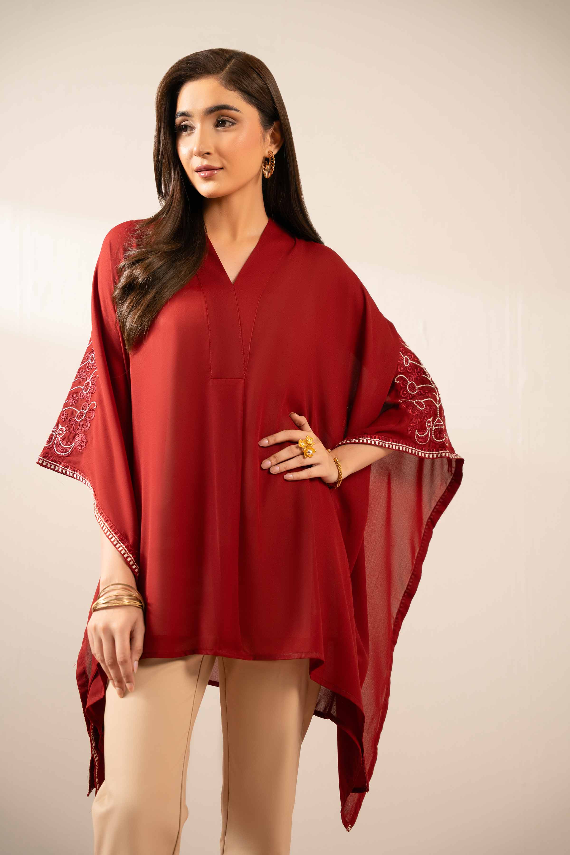 Embroidered Kaftan - AS25-91 - Image 11