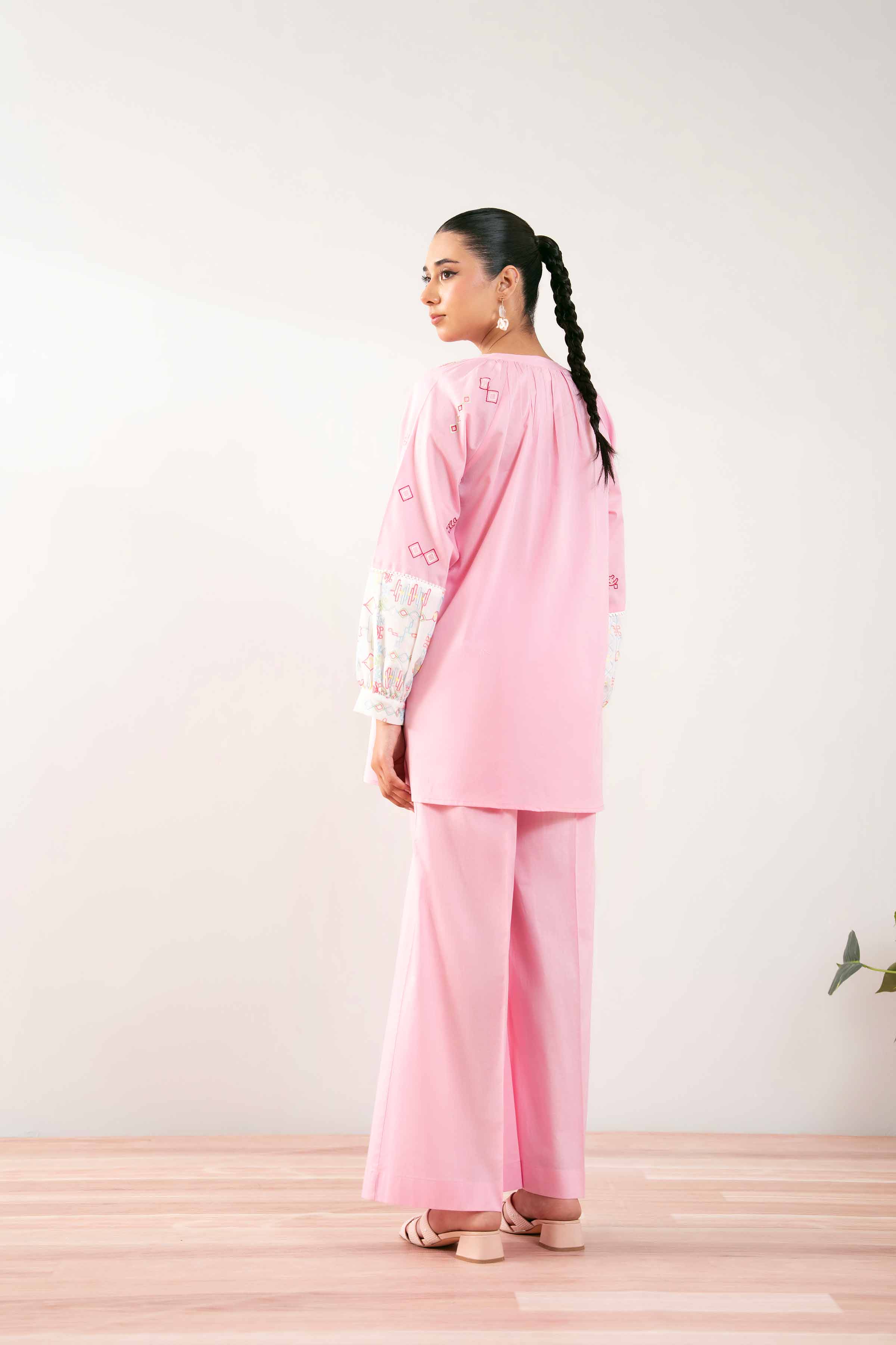 2 Piece - Embroidered Suit - AS25-94 - Image 3