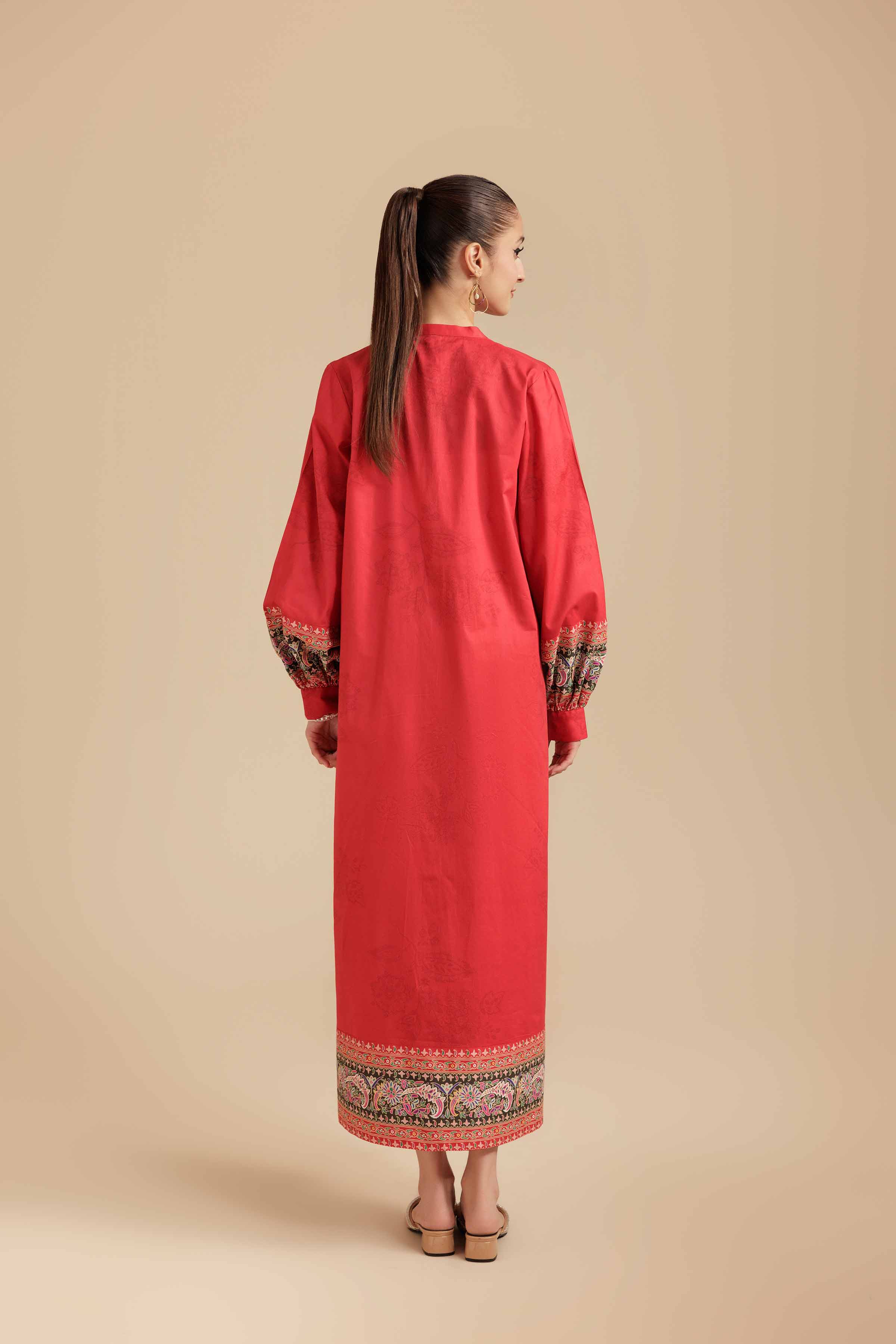 Printed Dress - AS25-98 - Image 3