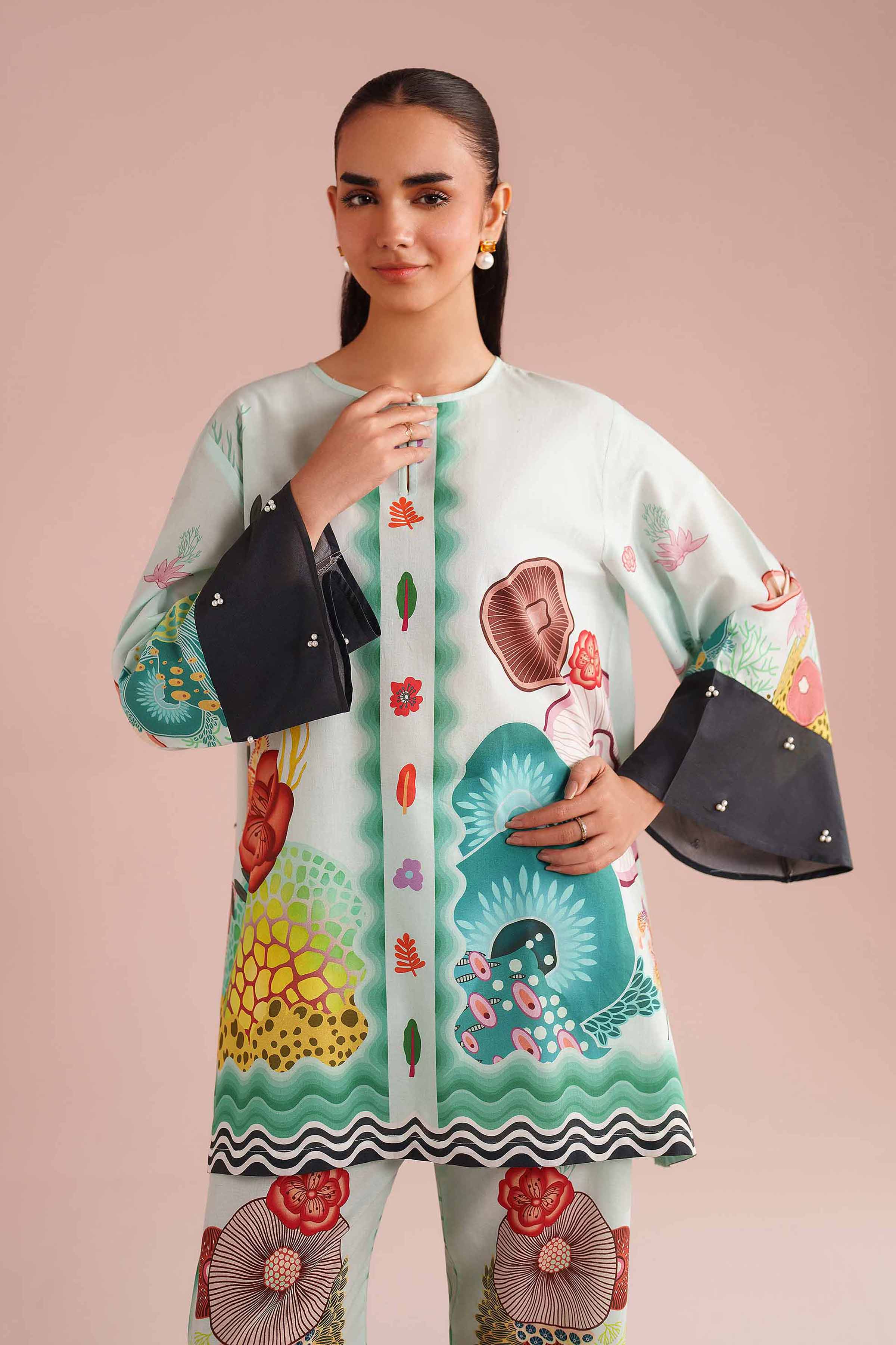2 Piece - Printed Suit - AS26-02 - Image 5