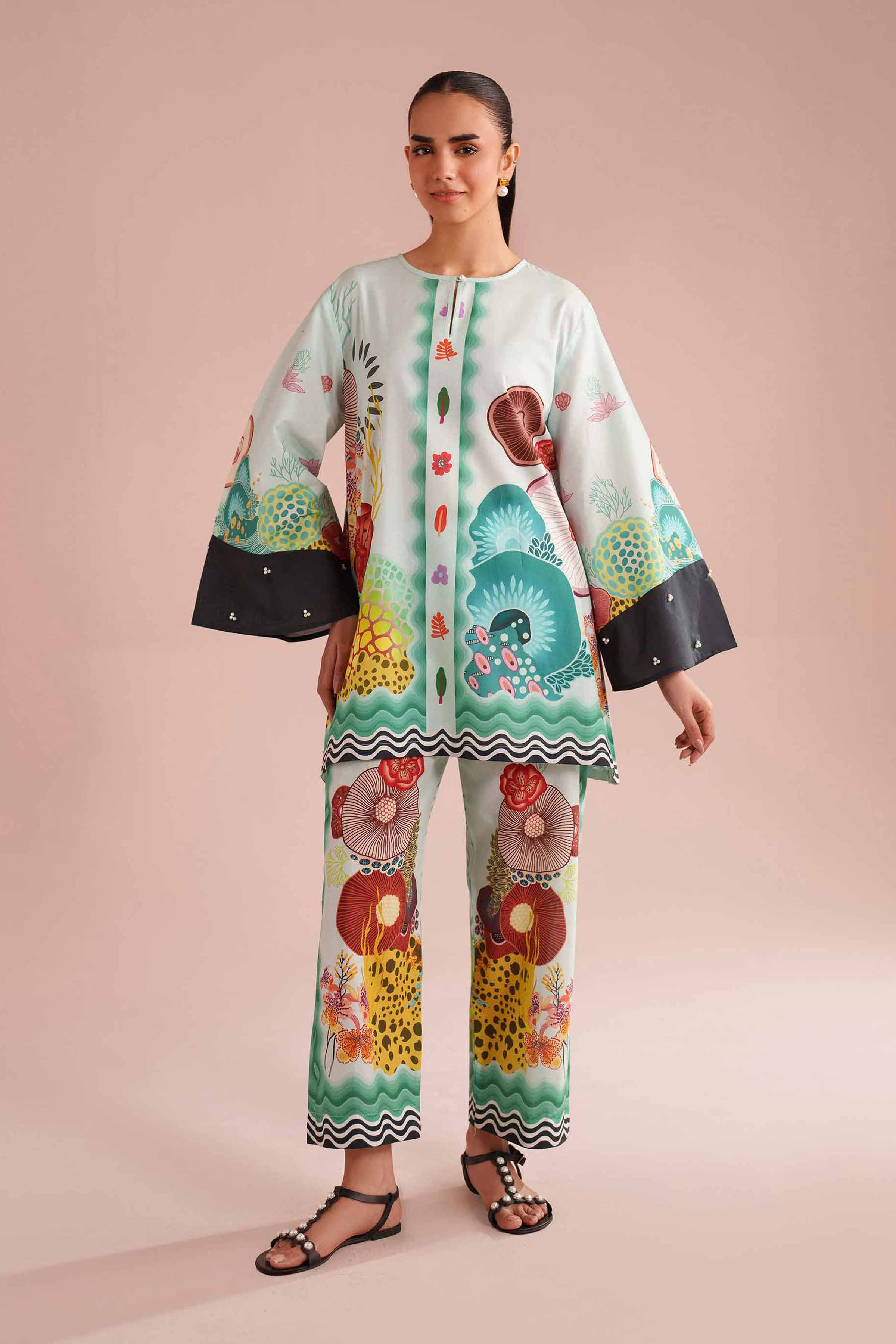2 Piece - Printed Suit - AS26-02 - Image 7