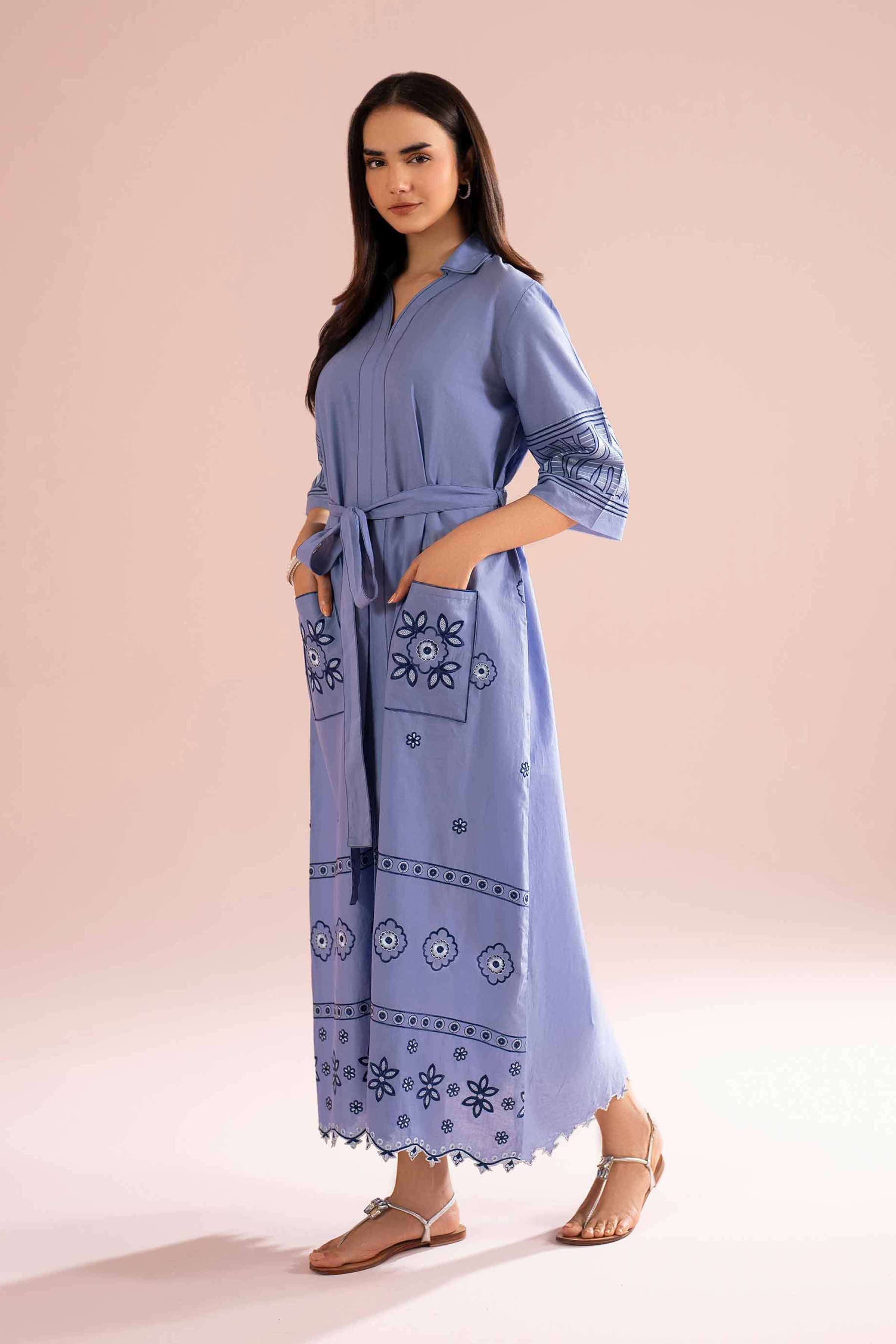 Embroidered Dress - AS26-03 - Image 4