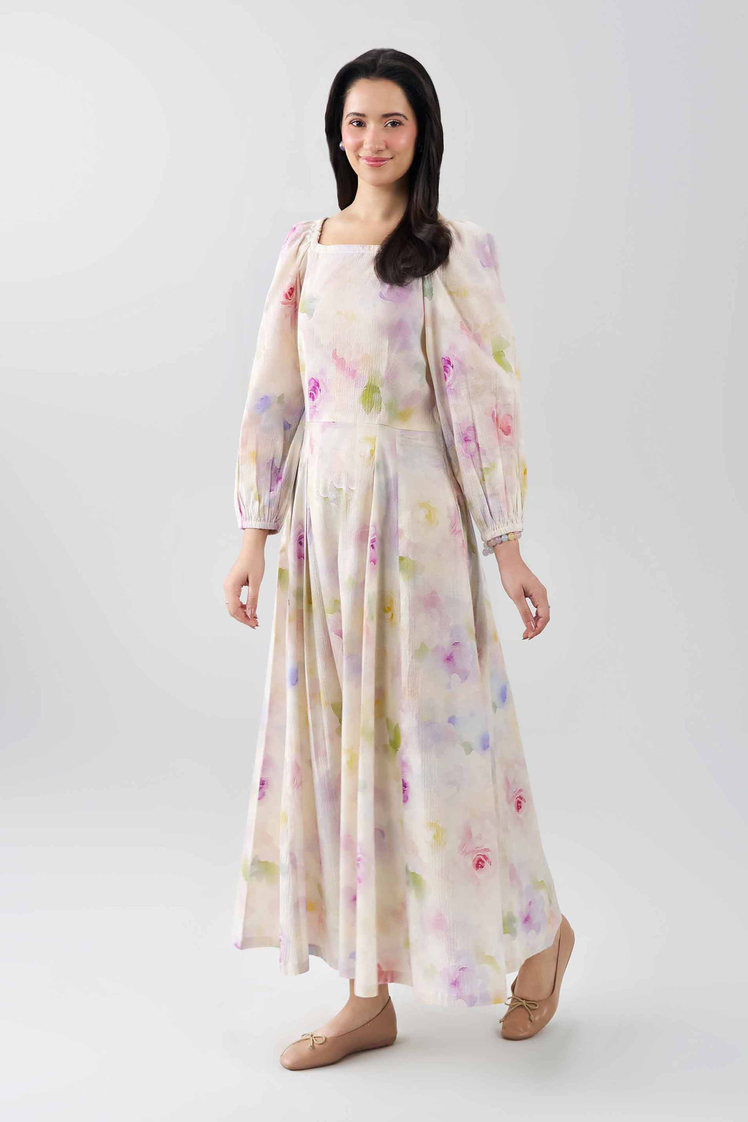Printed Dress - AS26-05 - Image 4