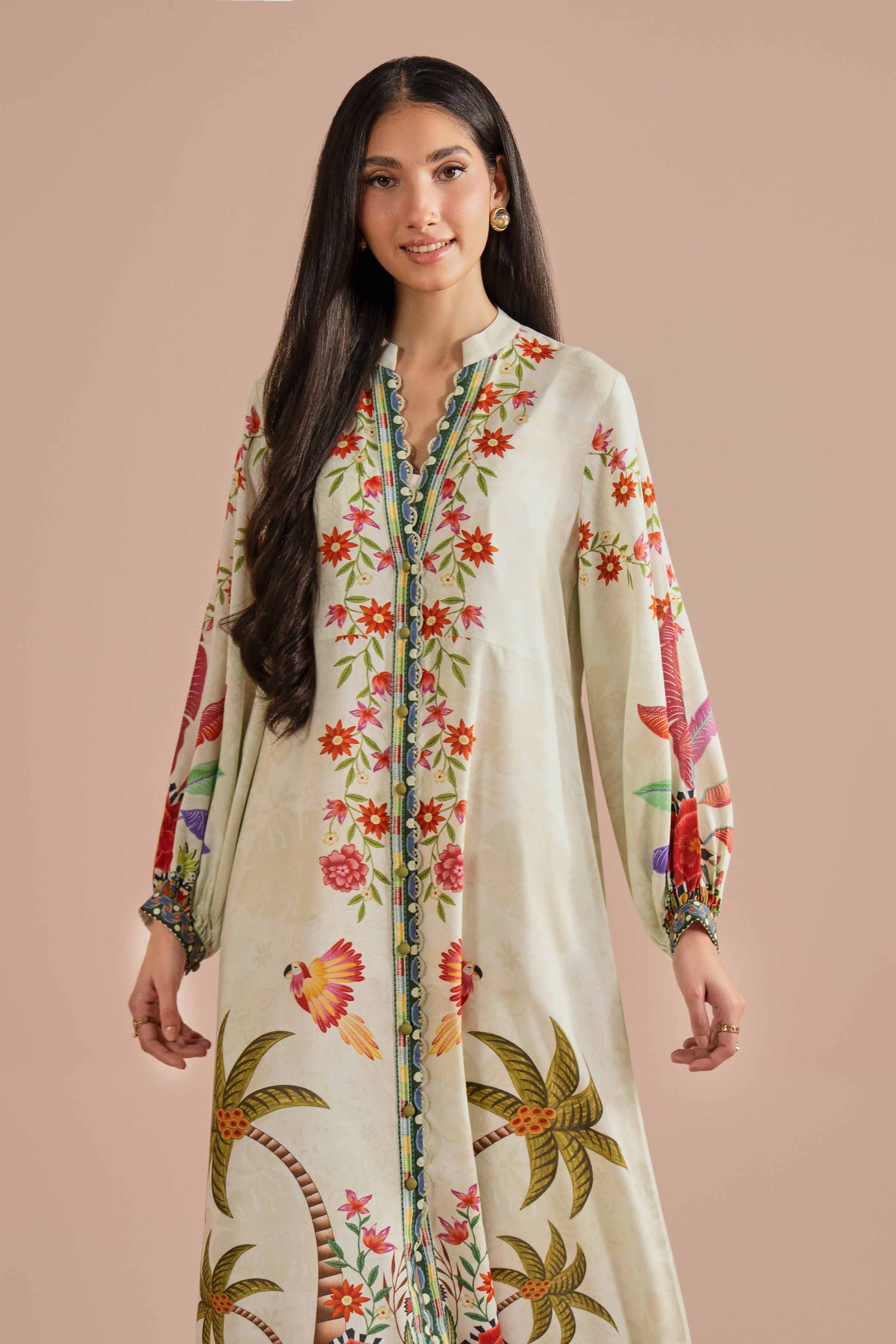 Printed Dress - AS26-15 - Image 2