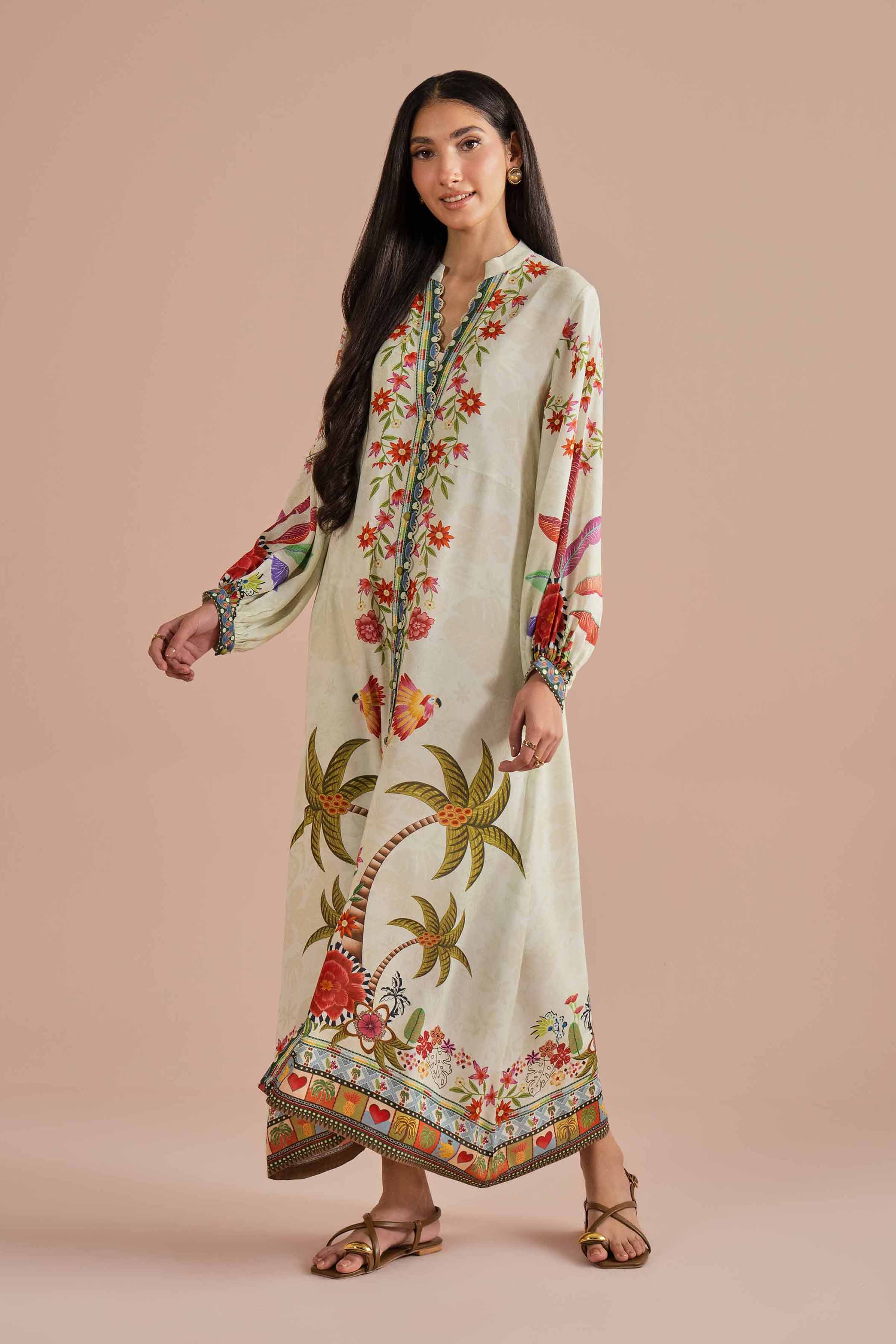 Printed Dress - AS26-15 - Image 5