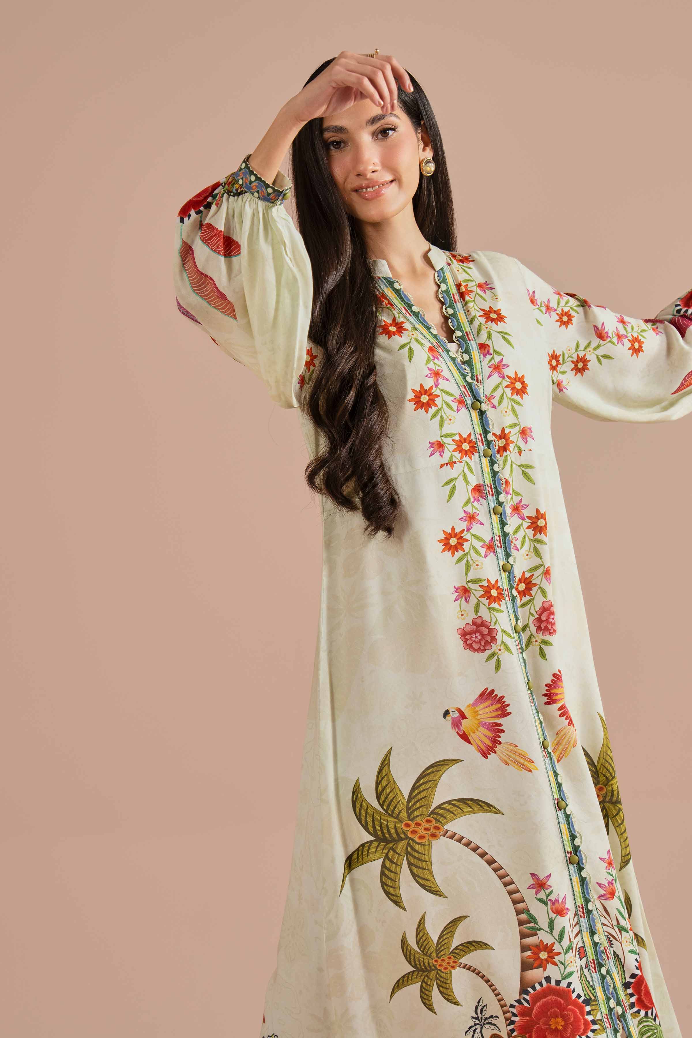 Printed Dress - AS26-15 - Image 6
