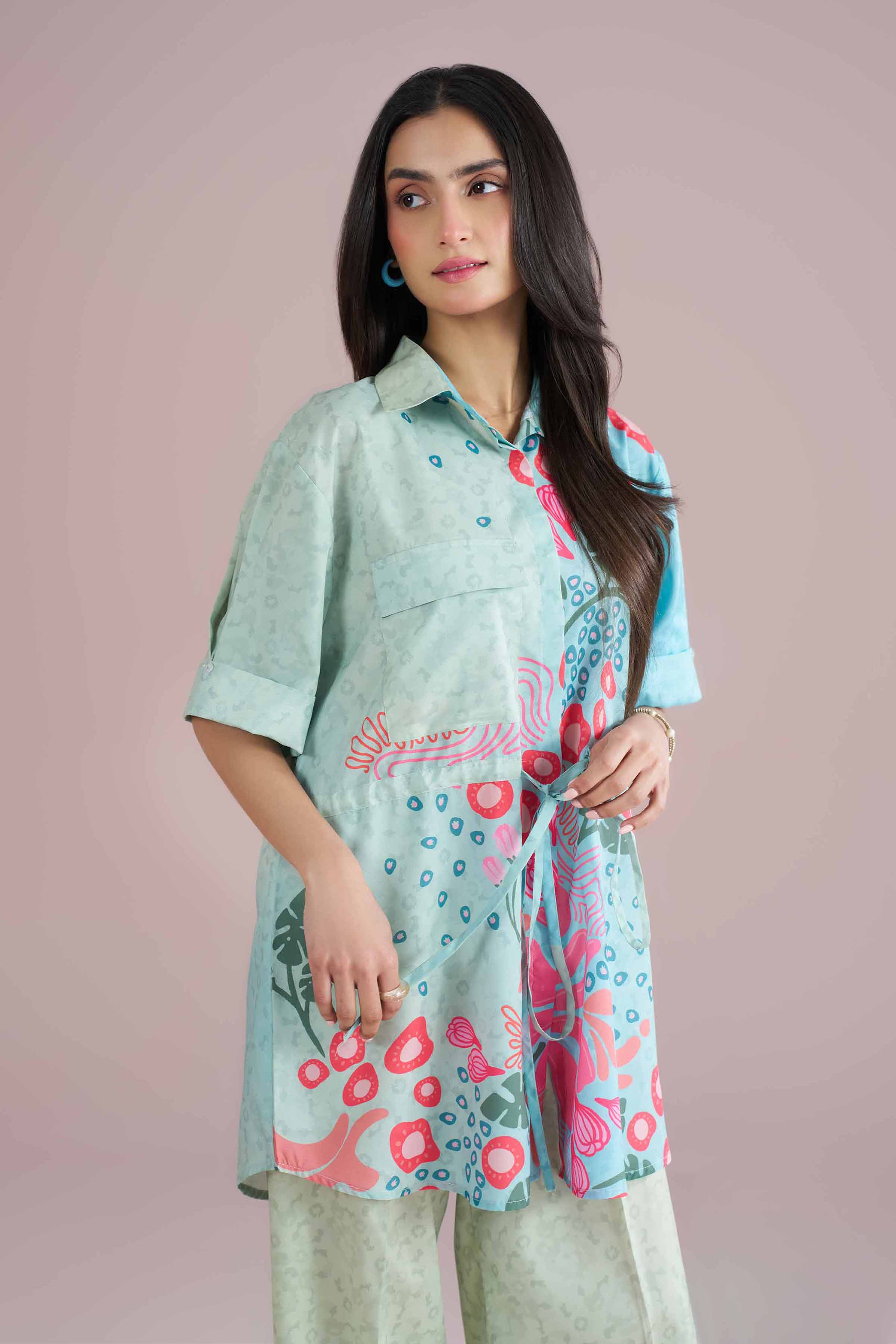 2 Piece - Printed Suit - AS26-17 - Image 5
