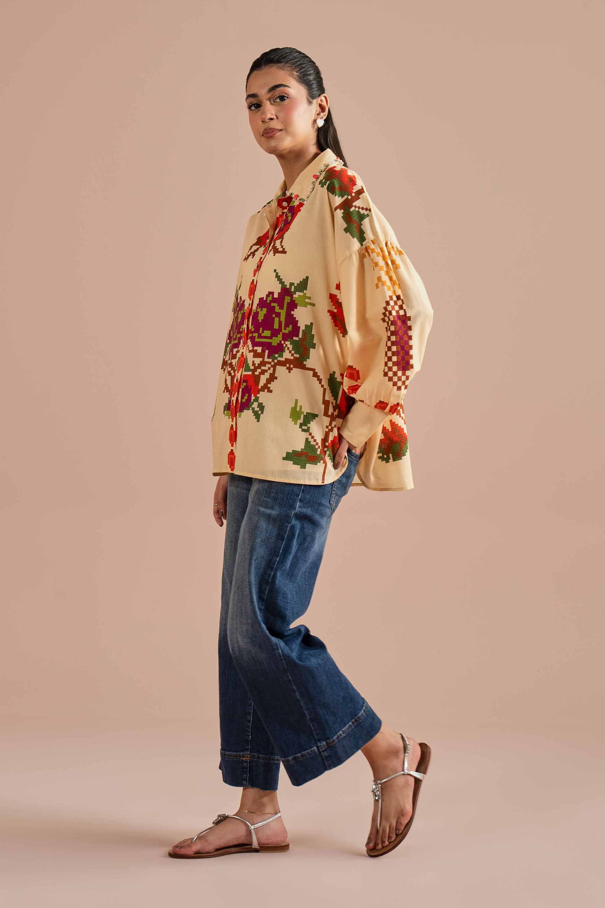 Printed Shirt- AS26-18 - Image 4
