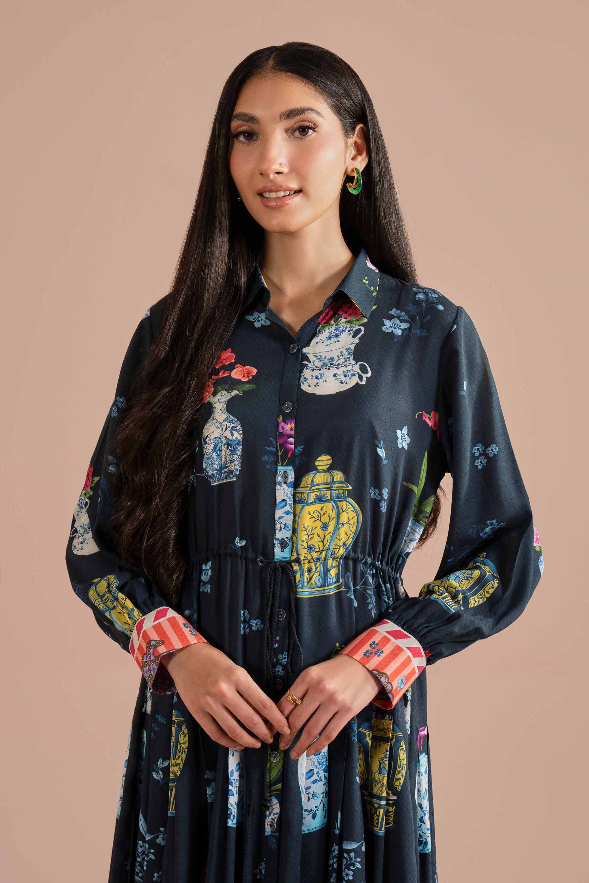 Printed Dress - AS26-22 - Image 2