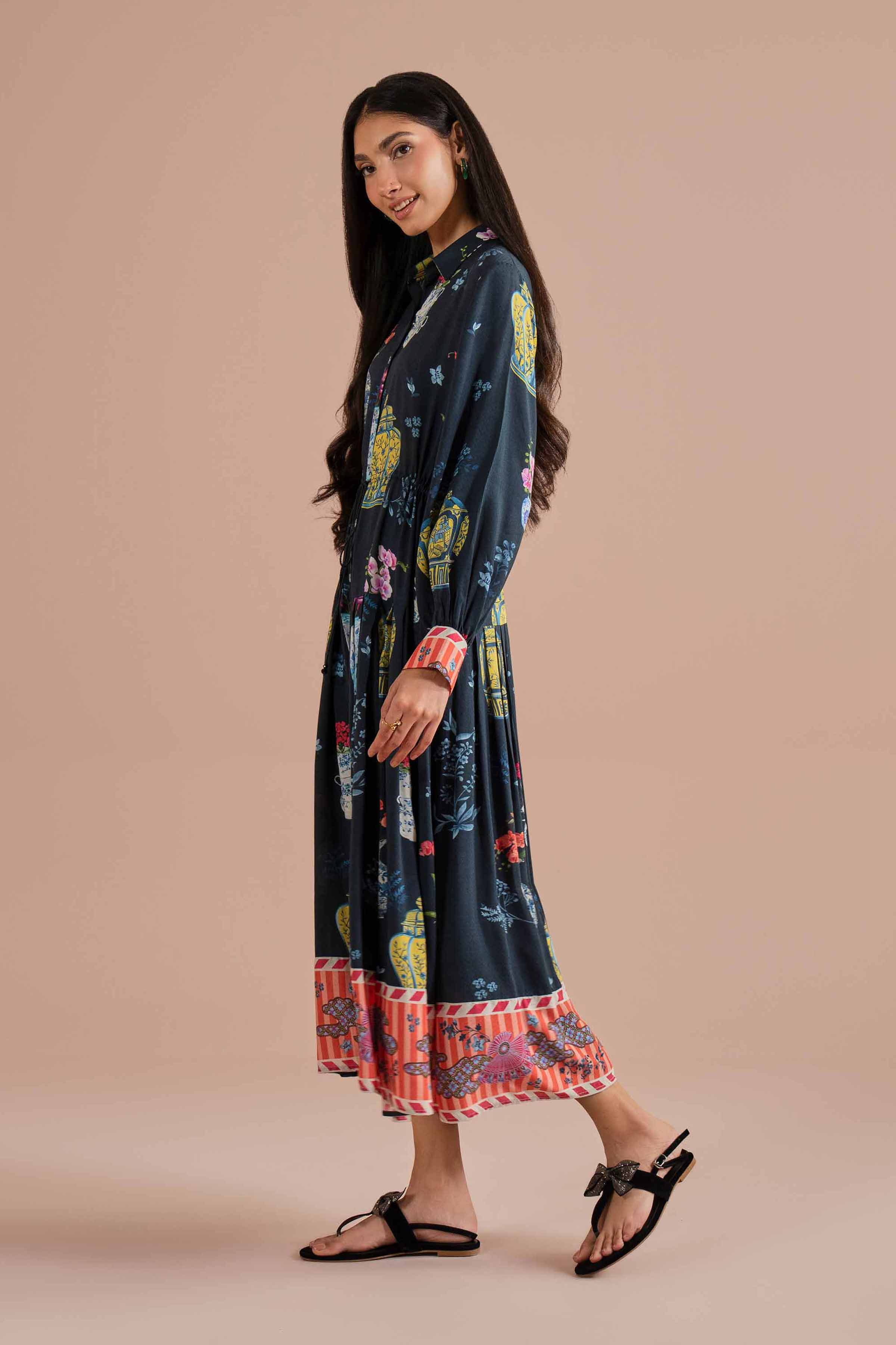Printed Dress - AS26-22 - Image 4