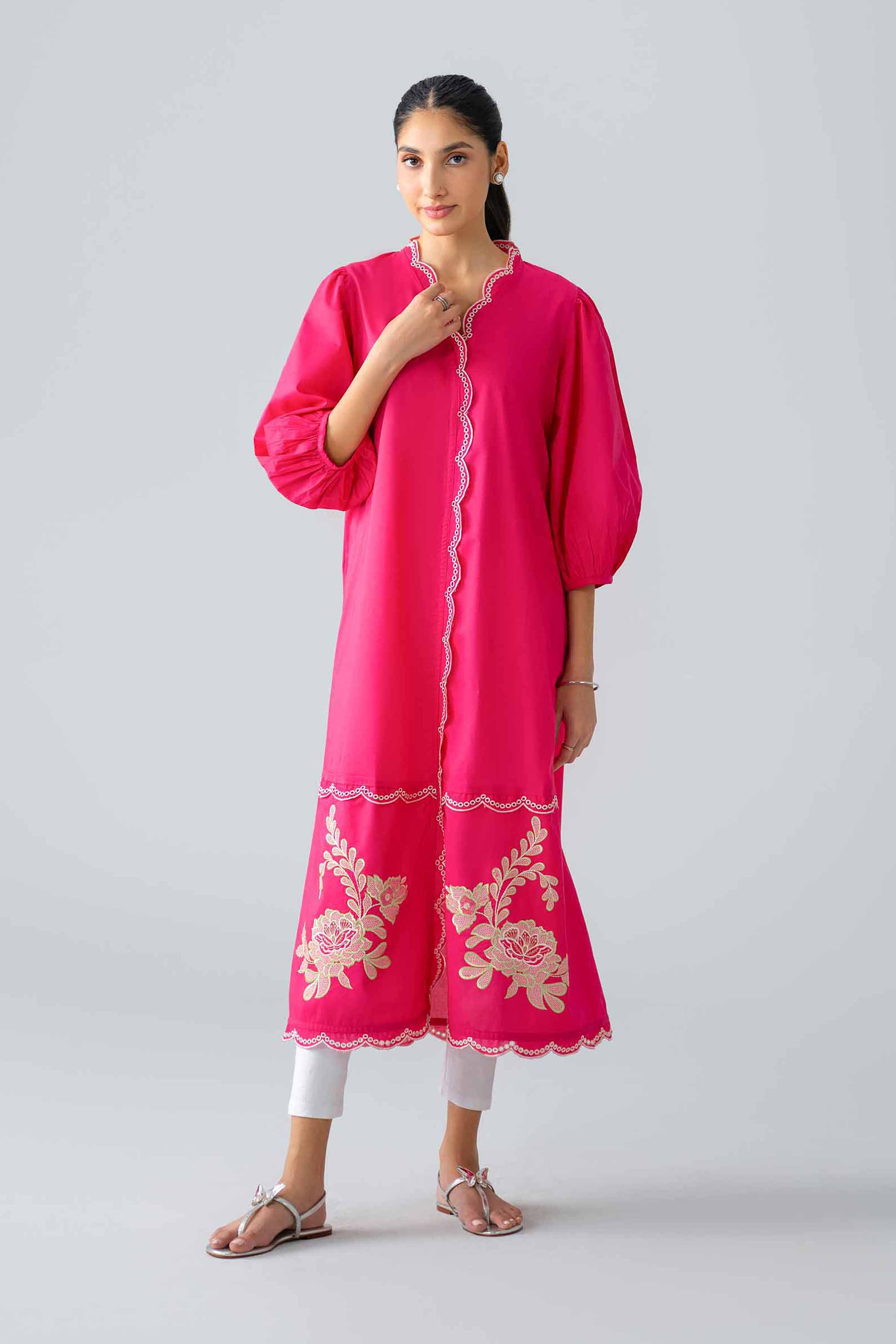 Embroidered Dress - AS26-23 - Image 5