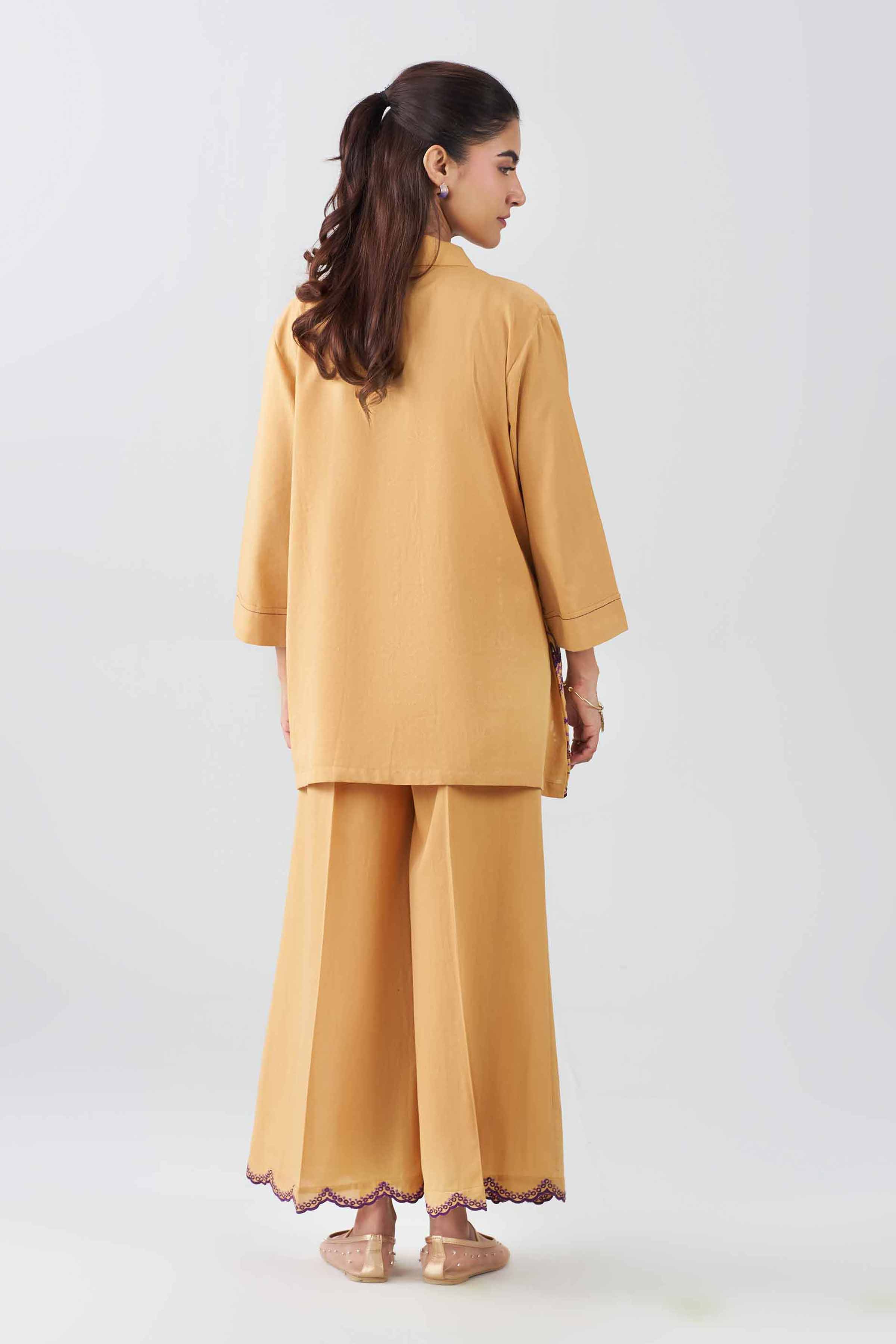 2 Piece - Embroidered Suit - AS26-28 - Image 3