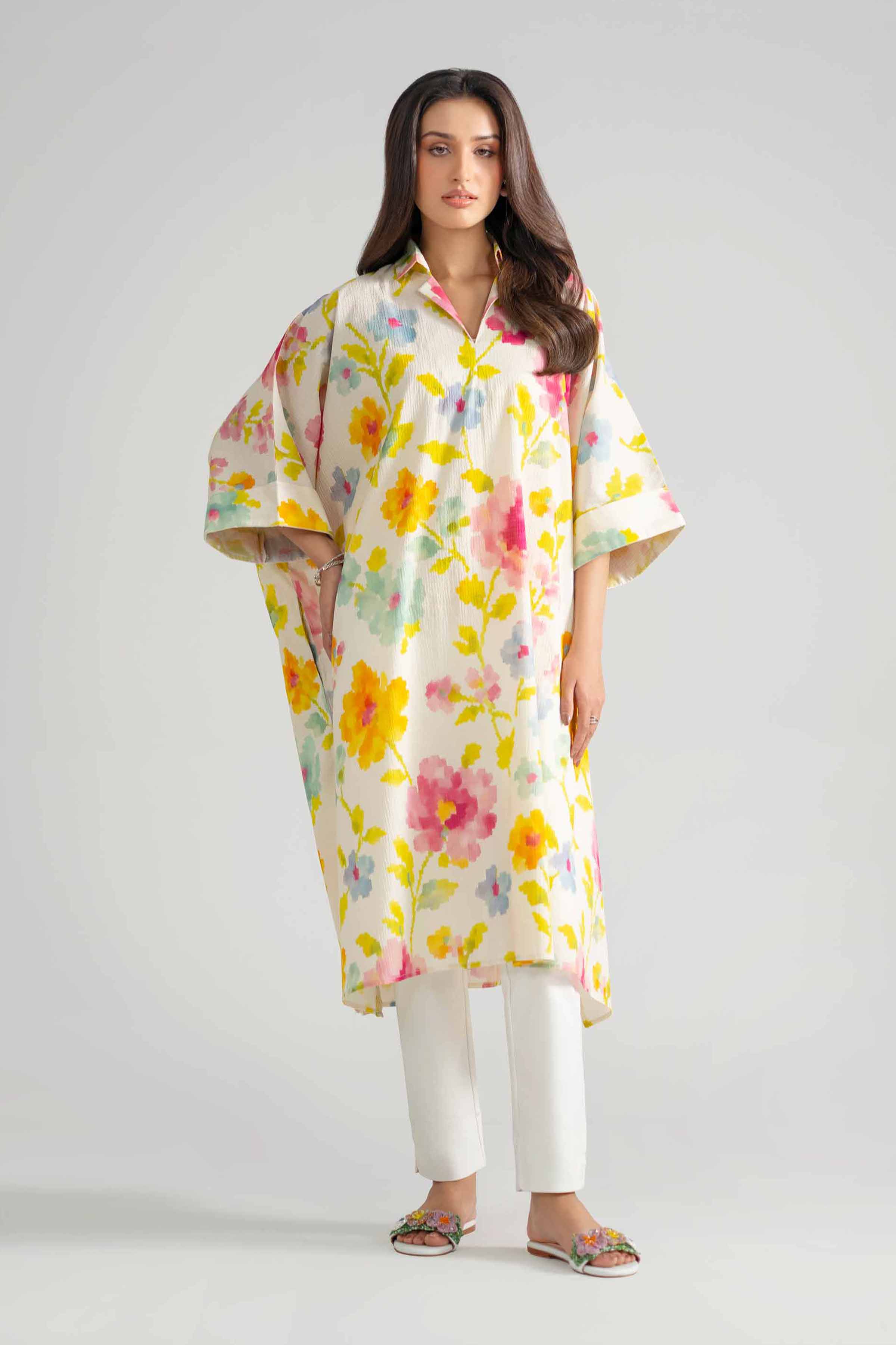 Printed Dress - AS26-30 - Image 3