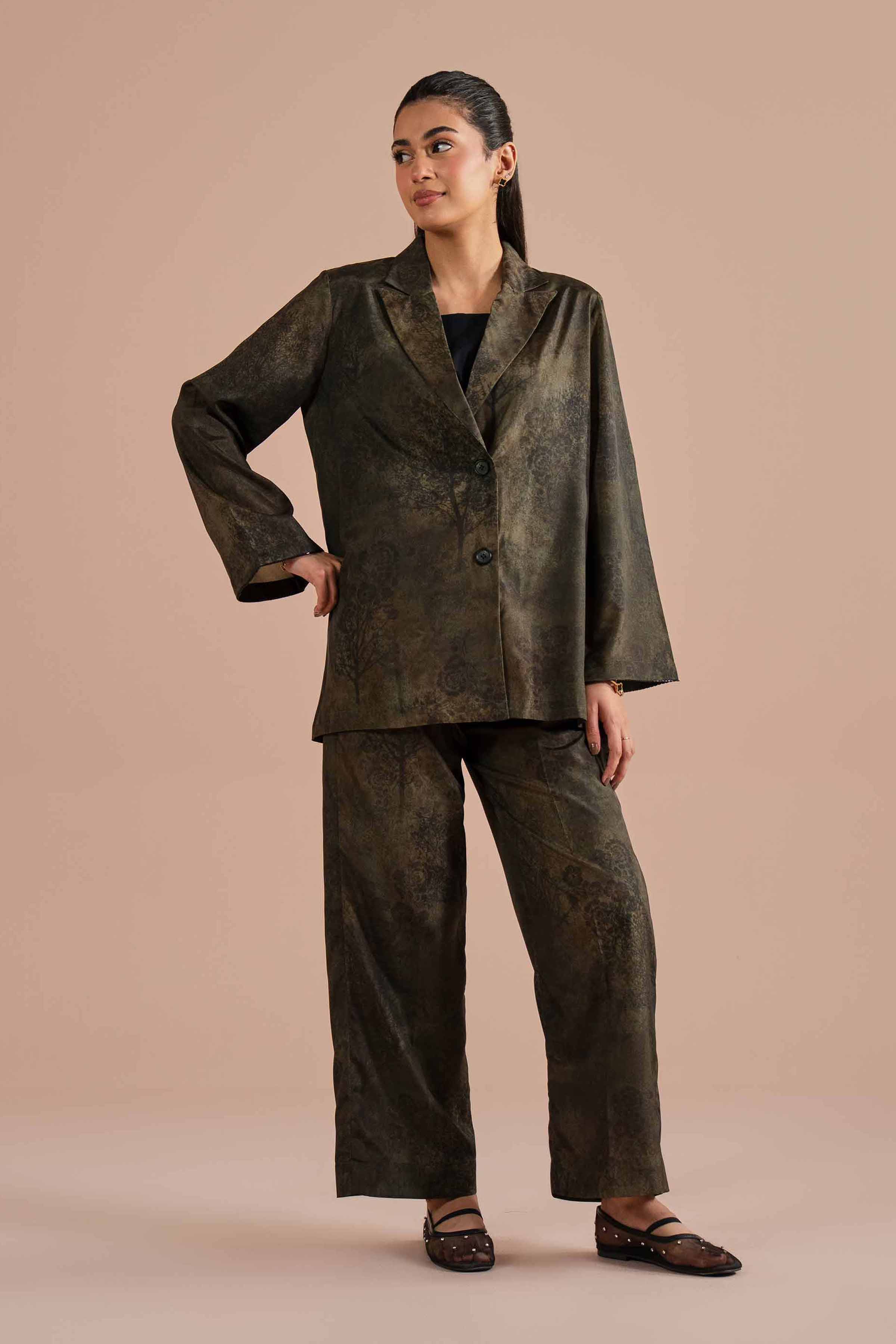 2 Piece - Printed Suit - AS26-32 - Image 3