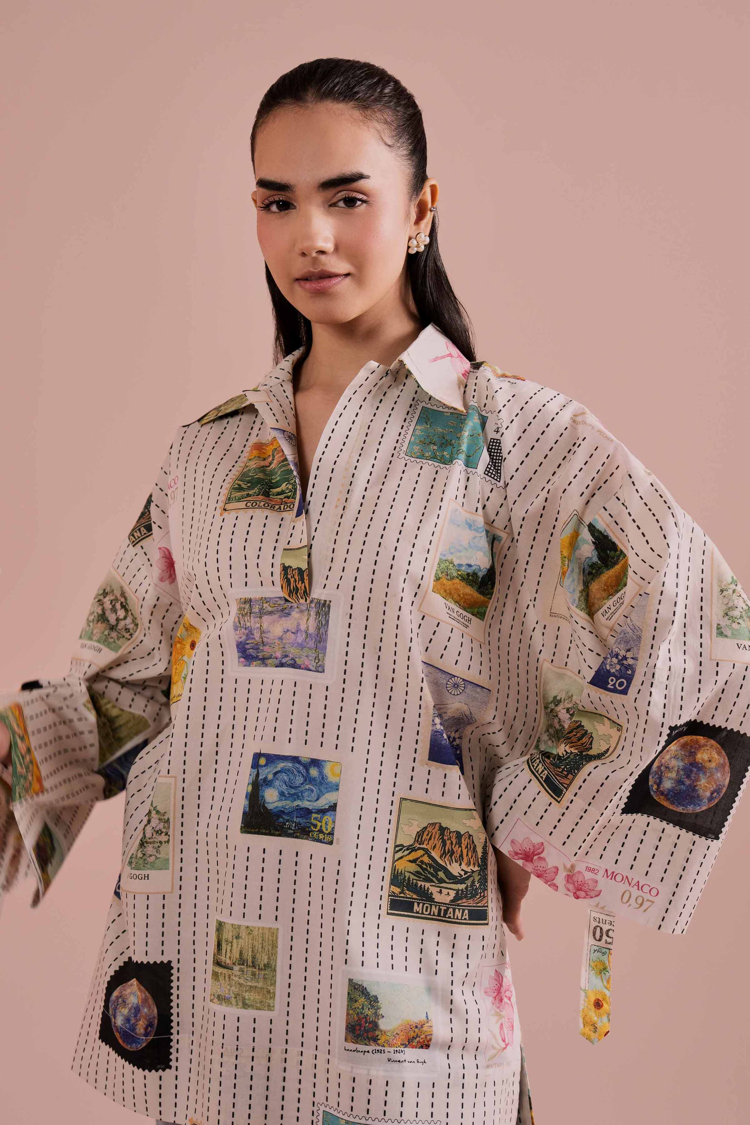 Printed Tunic - AS26-33 - Image 5