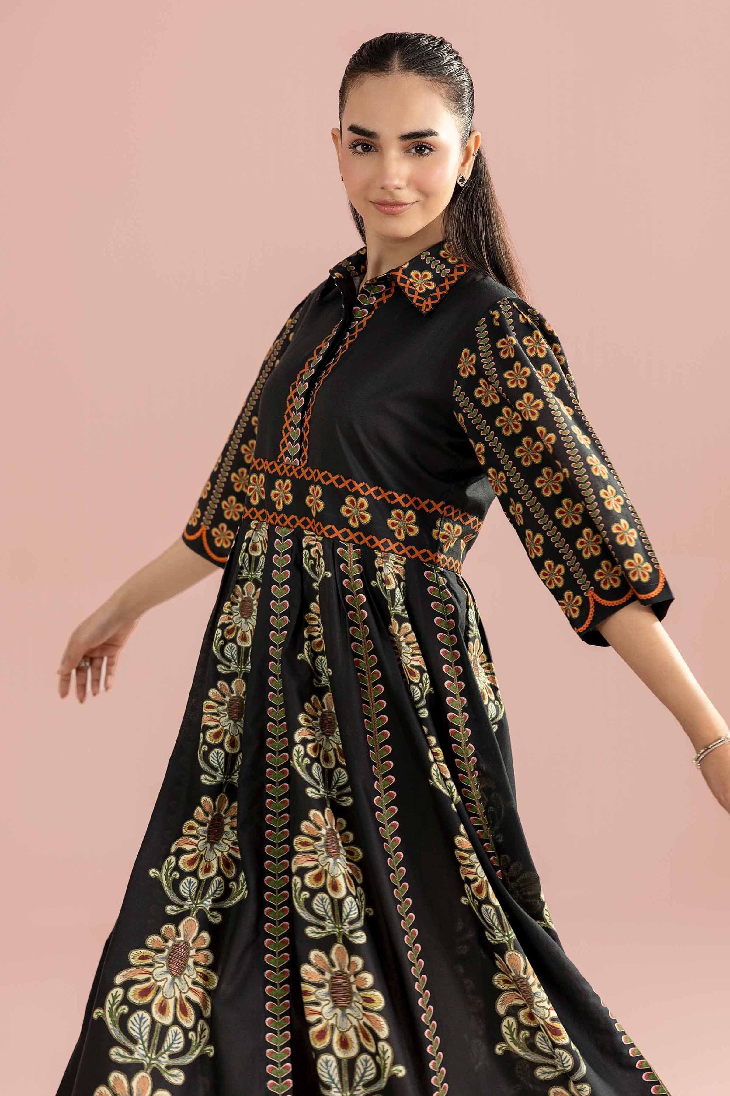 Printed Dress - AS26-34 - Image 2