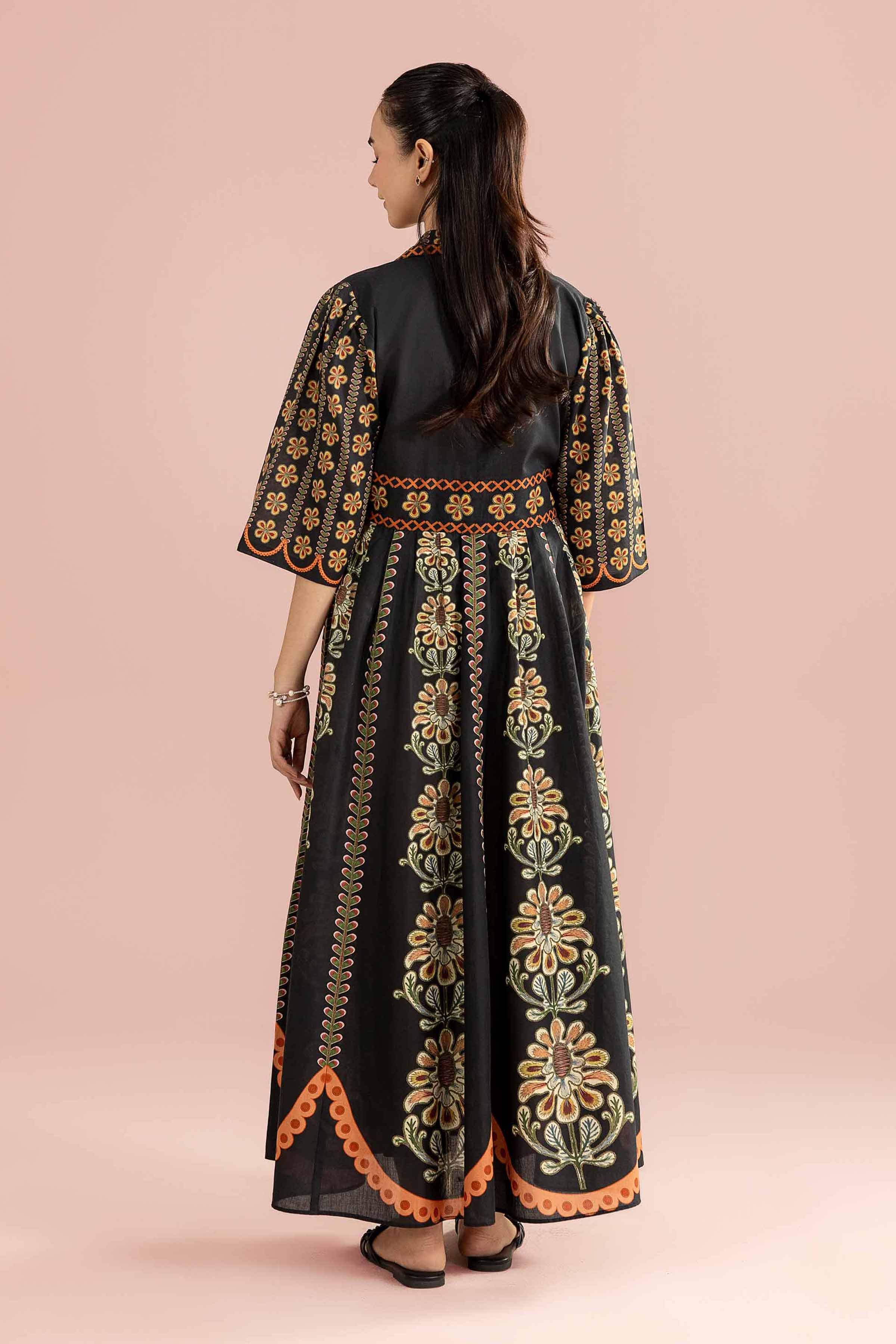 Printed Dress - AS26-34 - Image 4