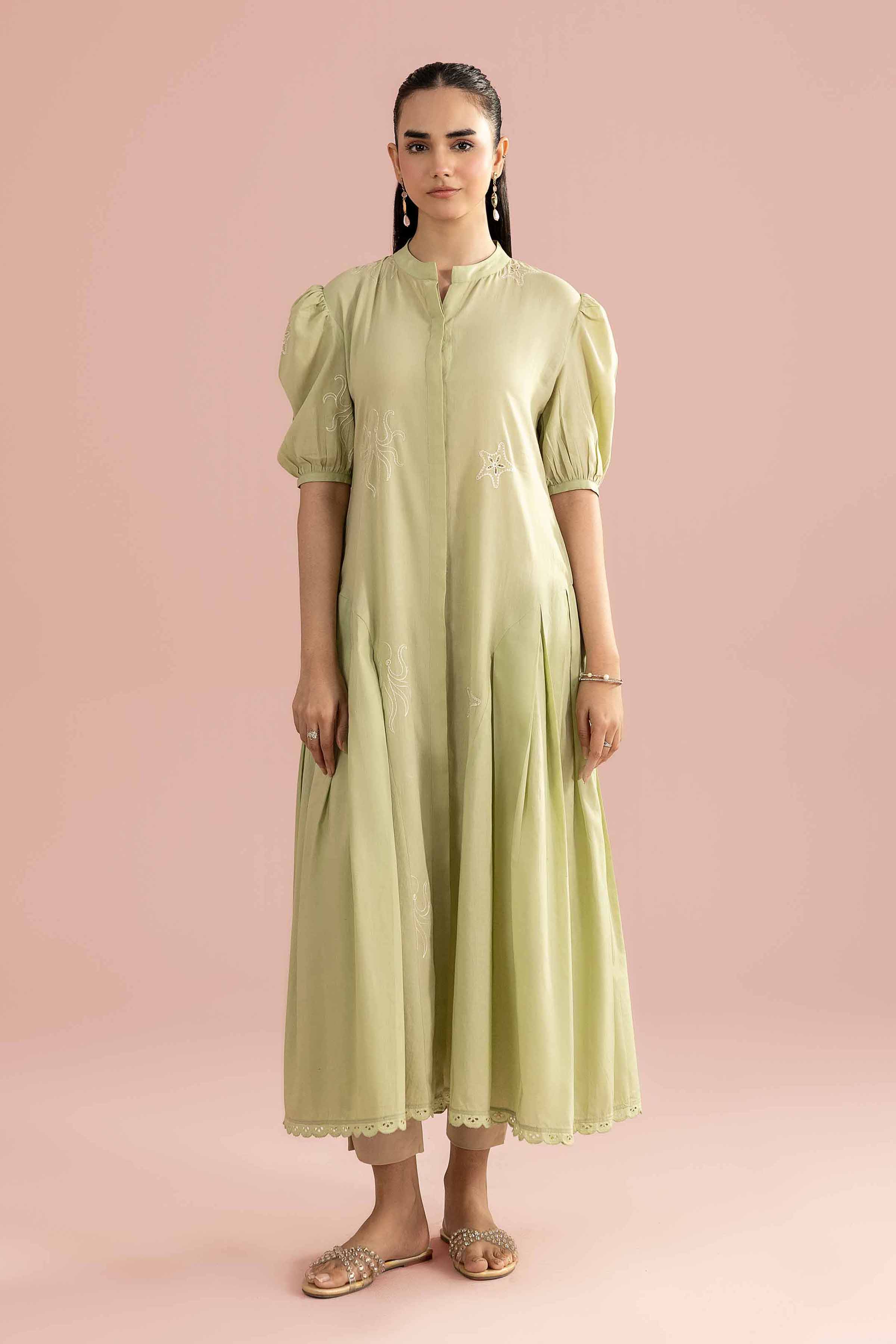 Embroidered Dress - AS26-54