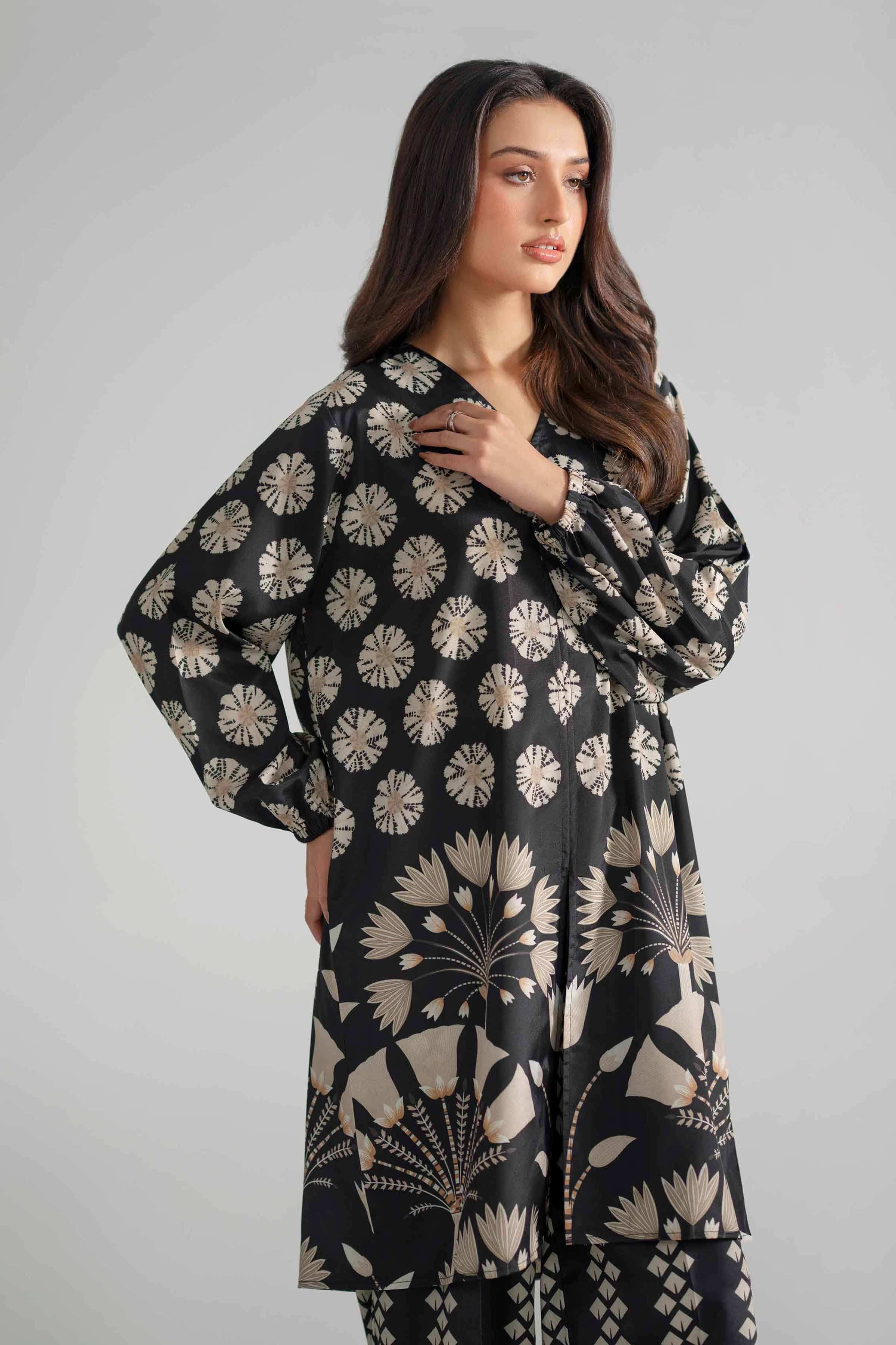 2 Piece - Printed Suit - AS26-62 - Image 2