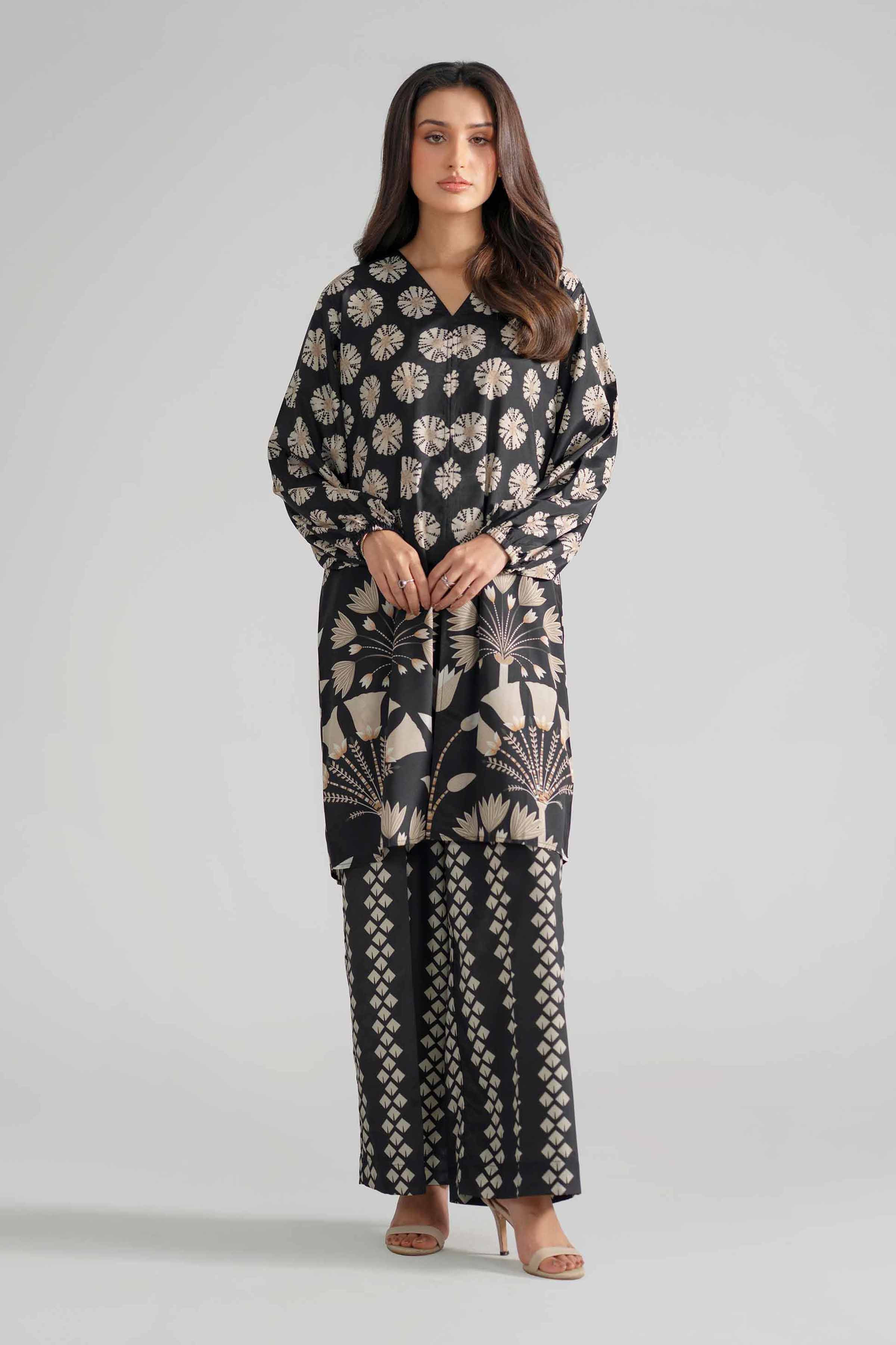 2 Piece - Printed Suit - AS26-62 - Image 4