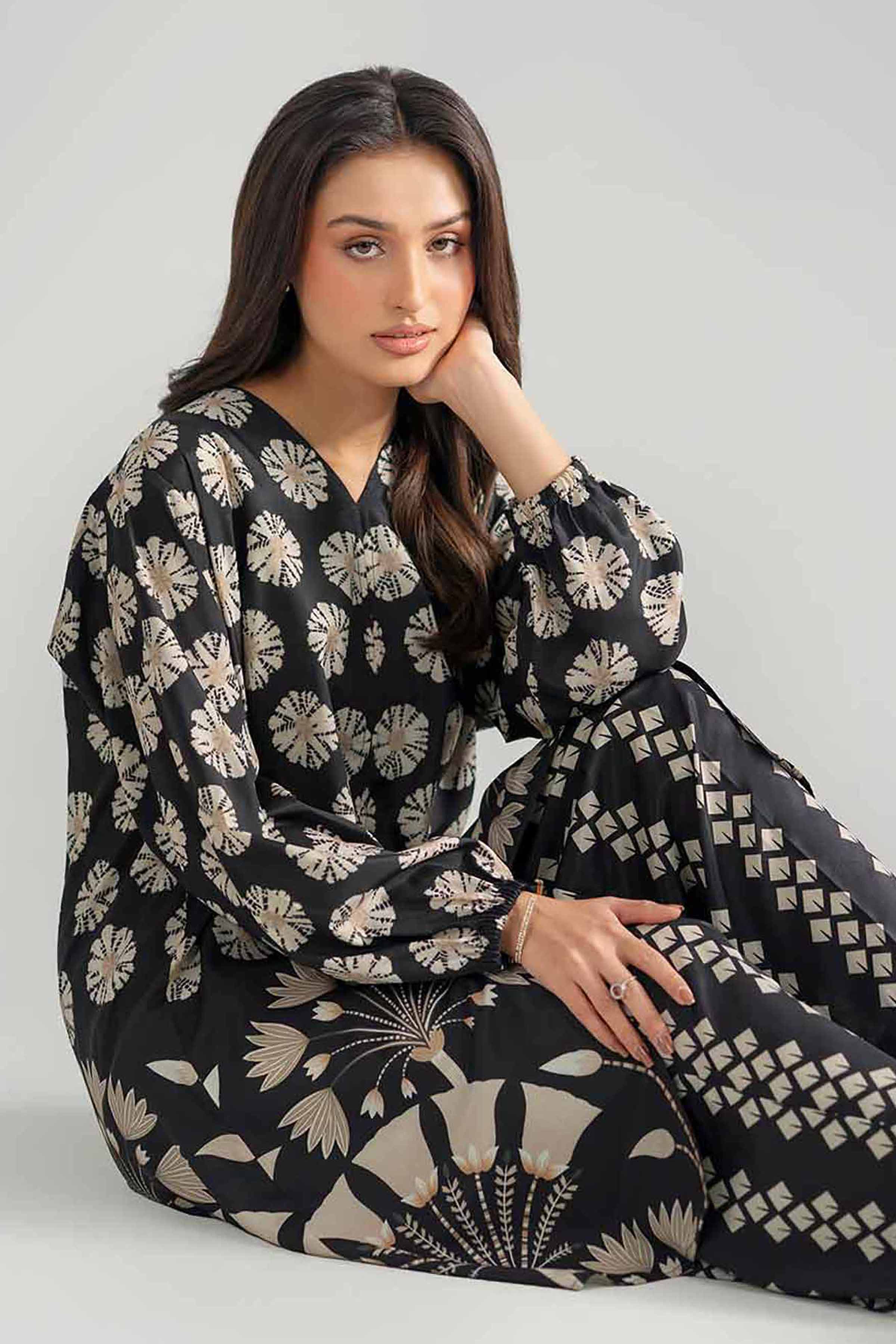 2 Piece - Printed Suit - AS26-62 - Image 5