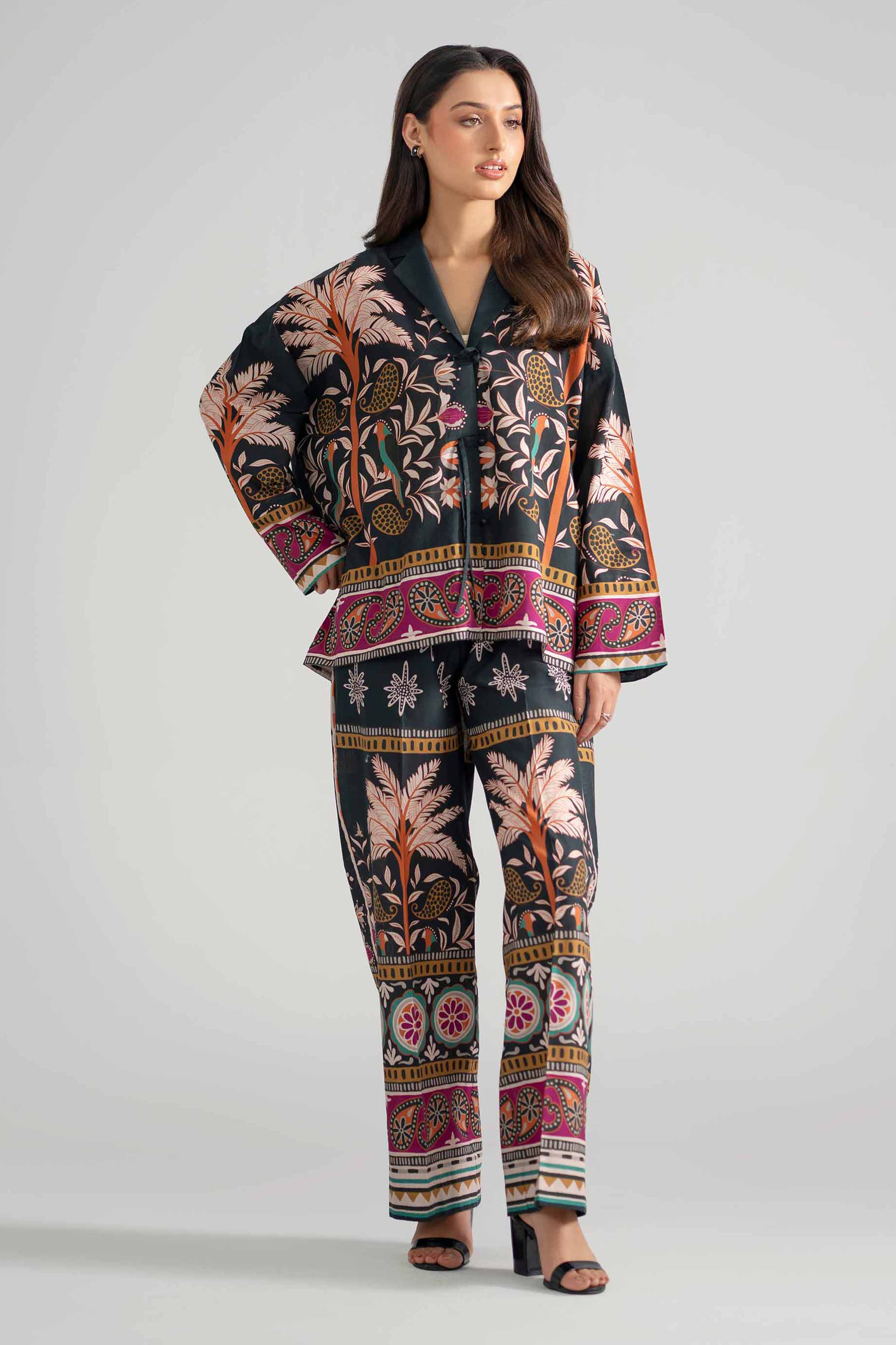 2 Piece - Printed Suit - AS26-65 - Image 5