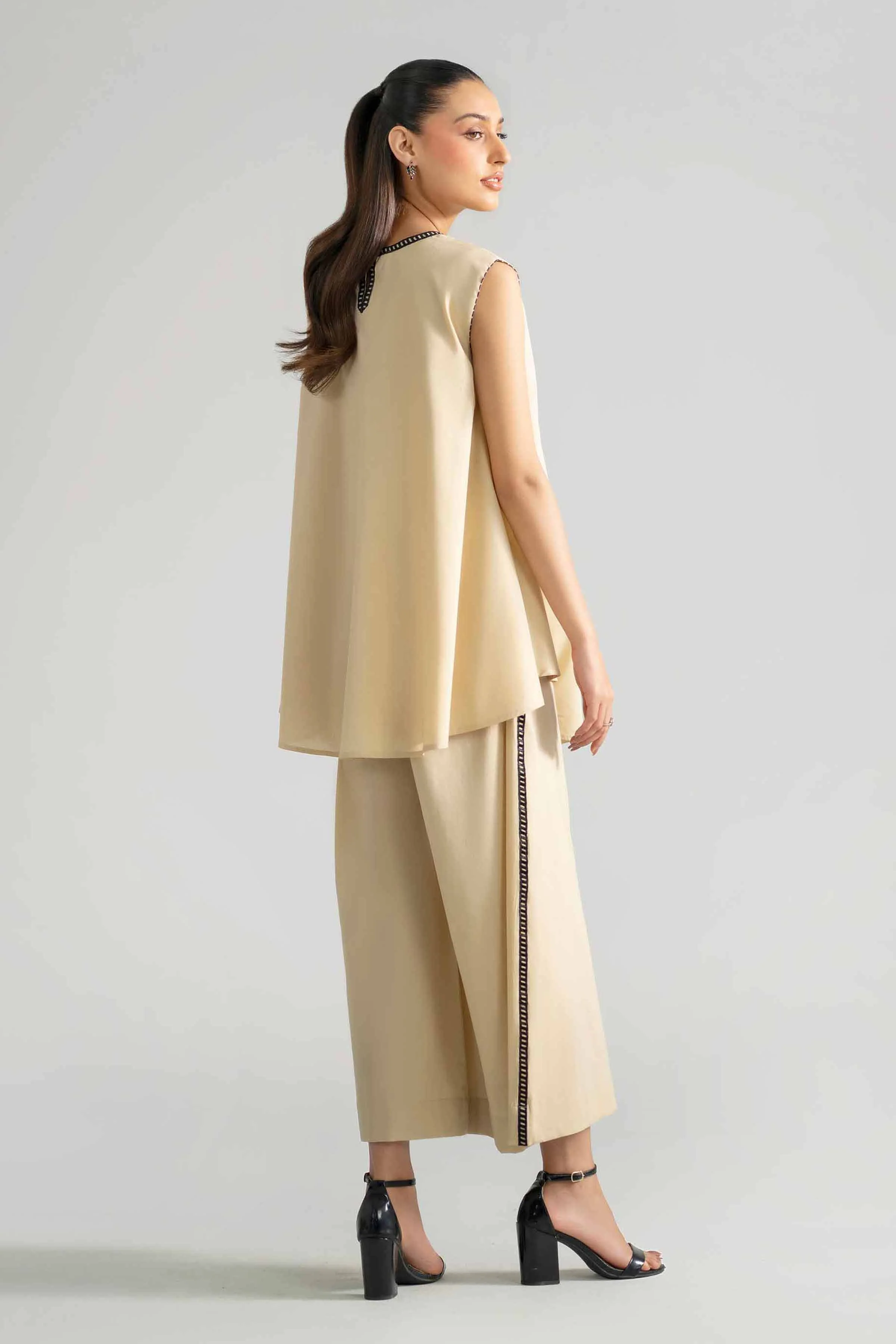 2 Piece - Embroidered Suit - AS26-84 - Image 4