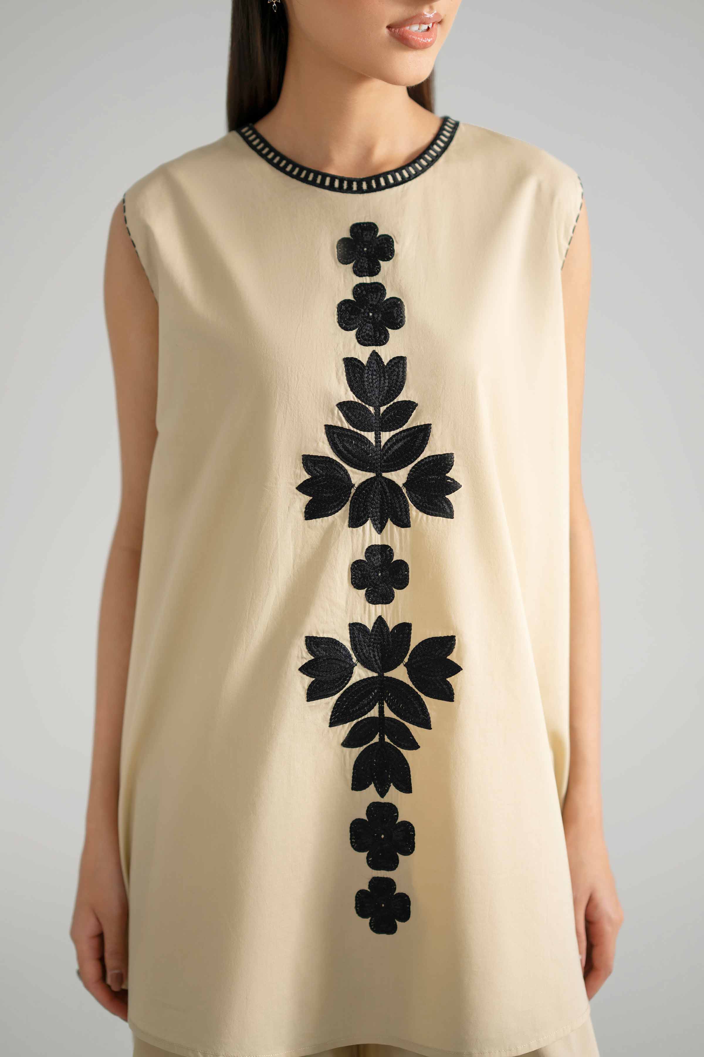2 Piece - Embroidered Suit - AS26-84 - Image 6