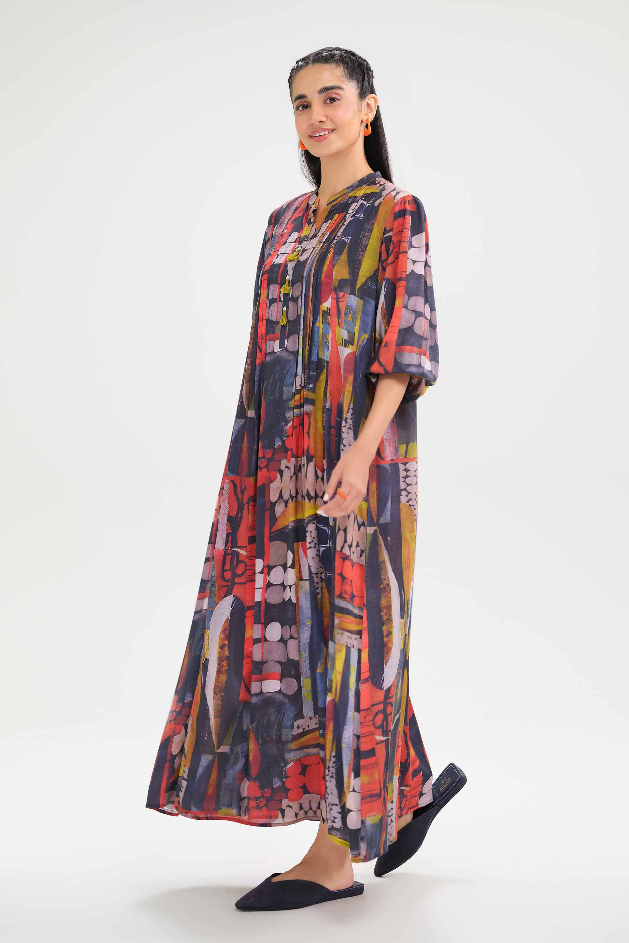 Printed Dress - AW24-18 - Image 3