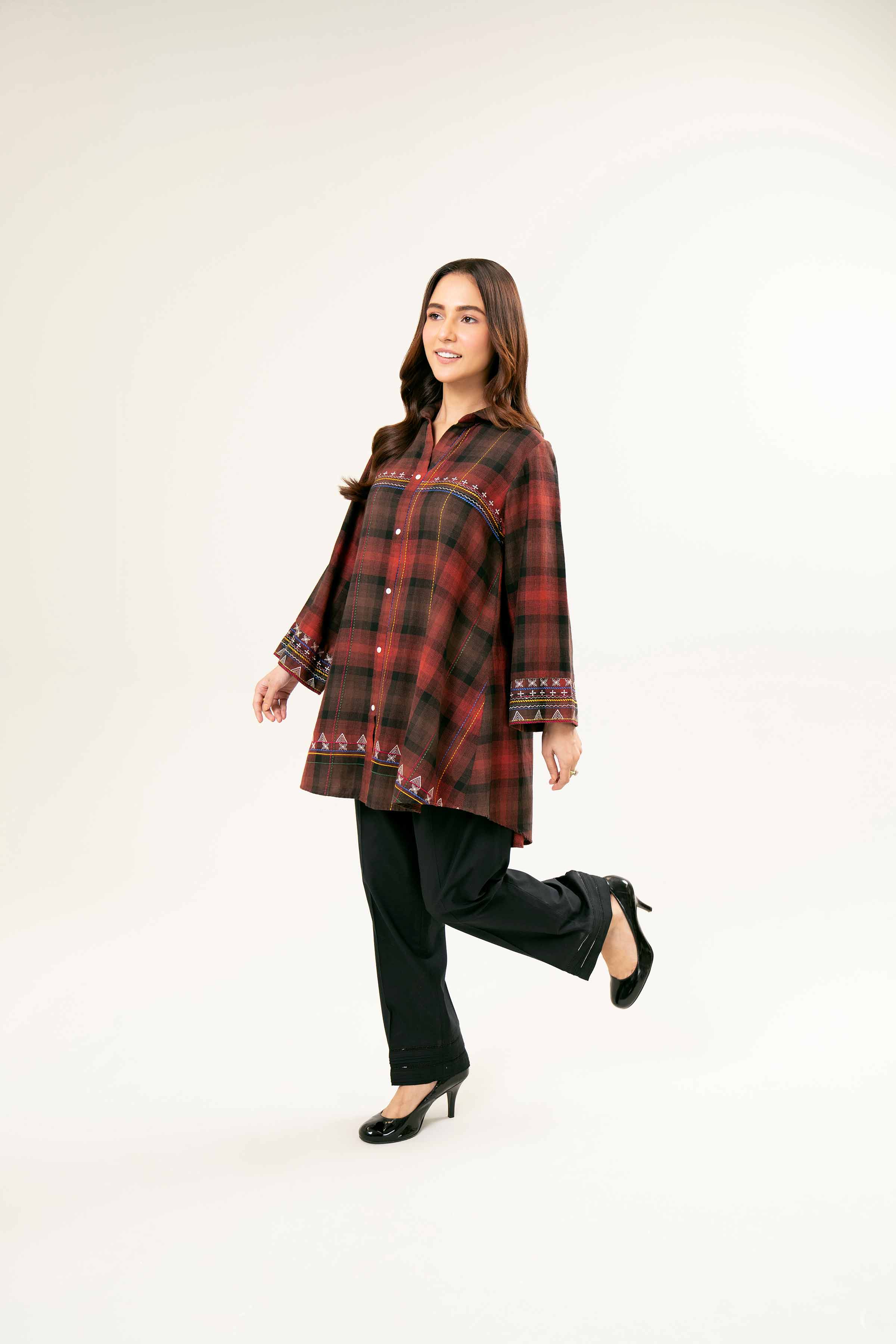Printed Embroidered Tunic - AW24-42 - Image 5
