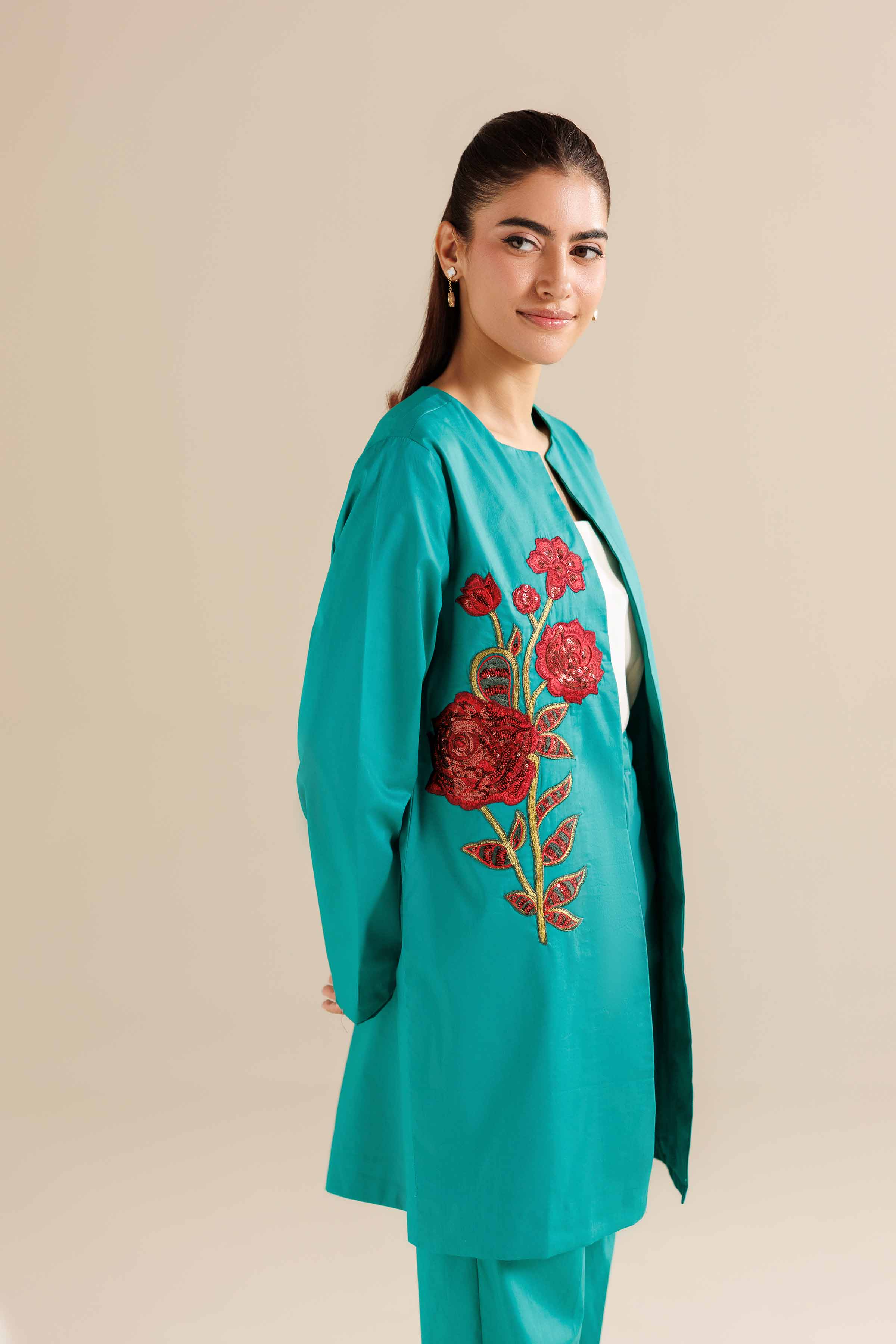 2 Piece - Embroidered Suit - AW25-09 - Image 5