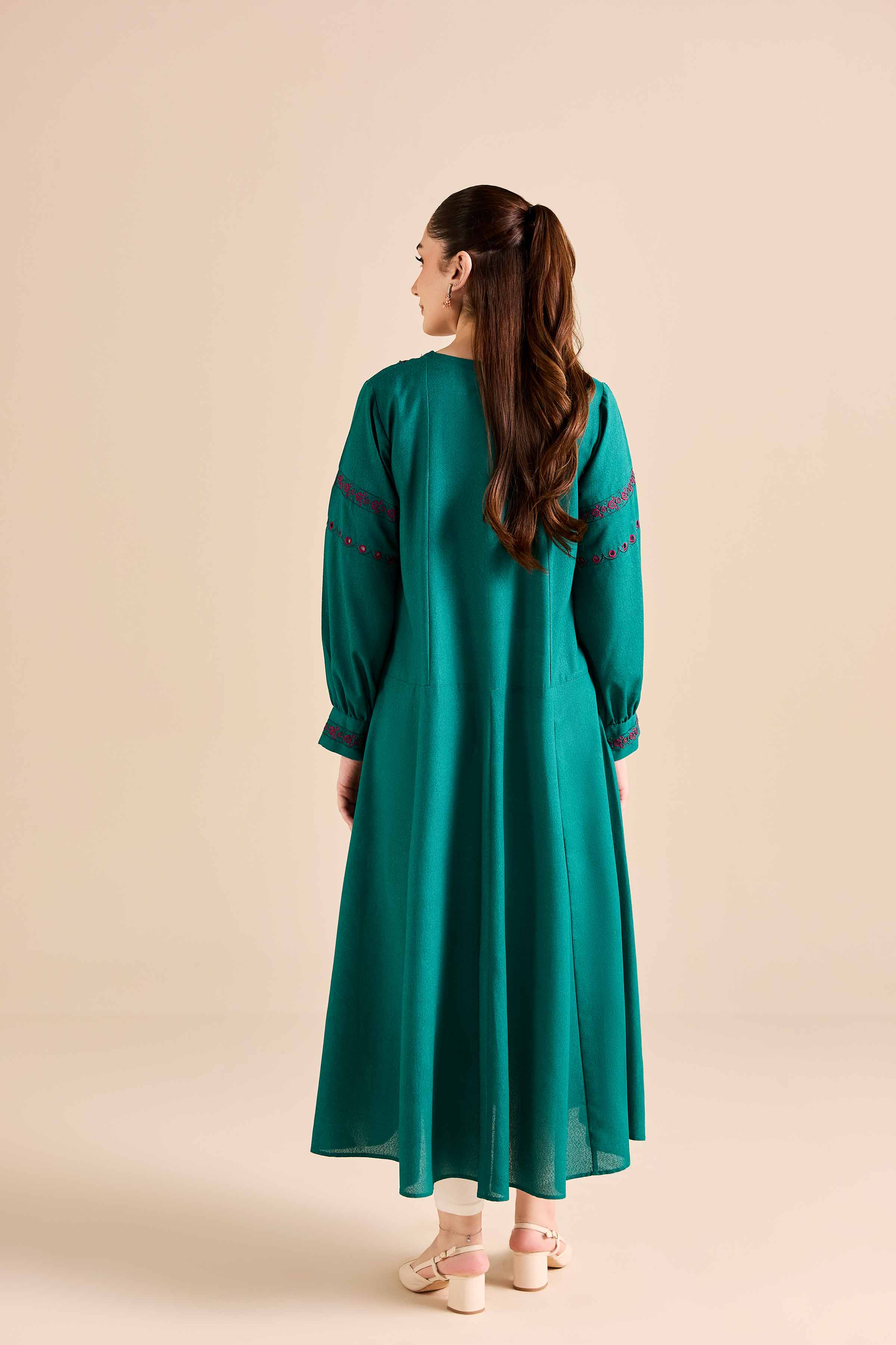 Embroidered Dress - AW25-50 - Image 3