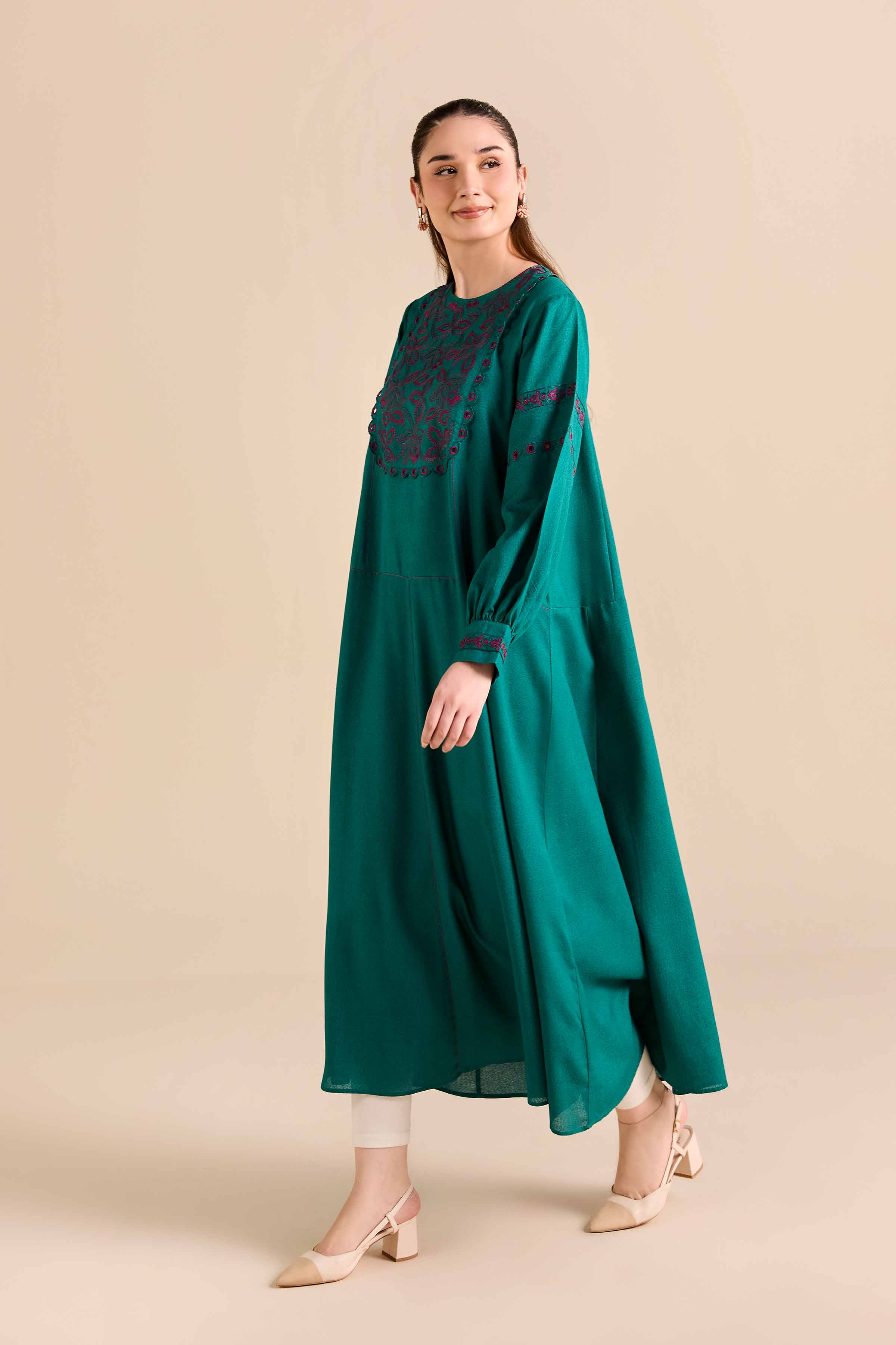 Embroidered Dress - AW25-50 - Image 4