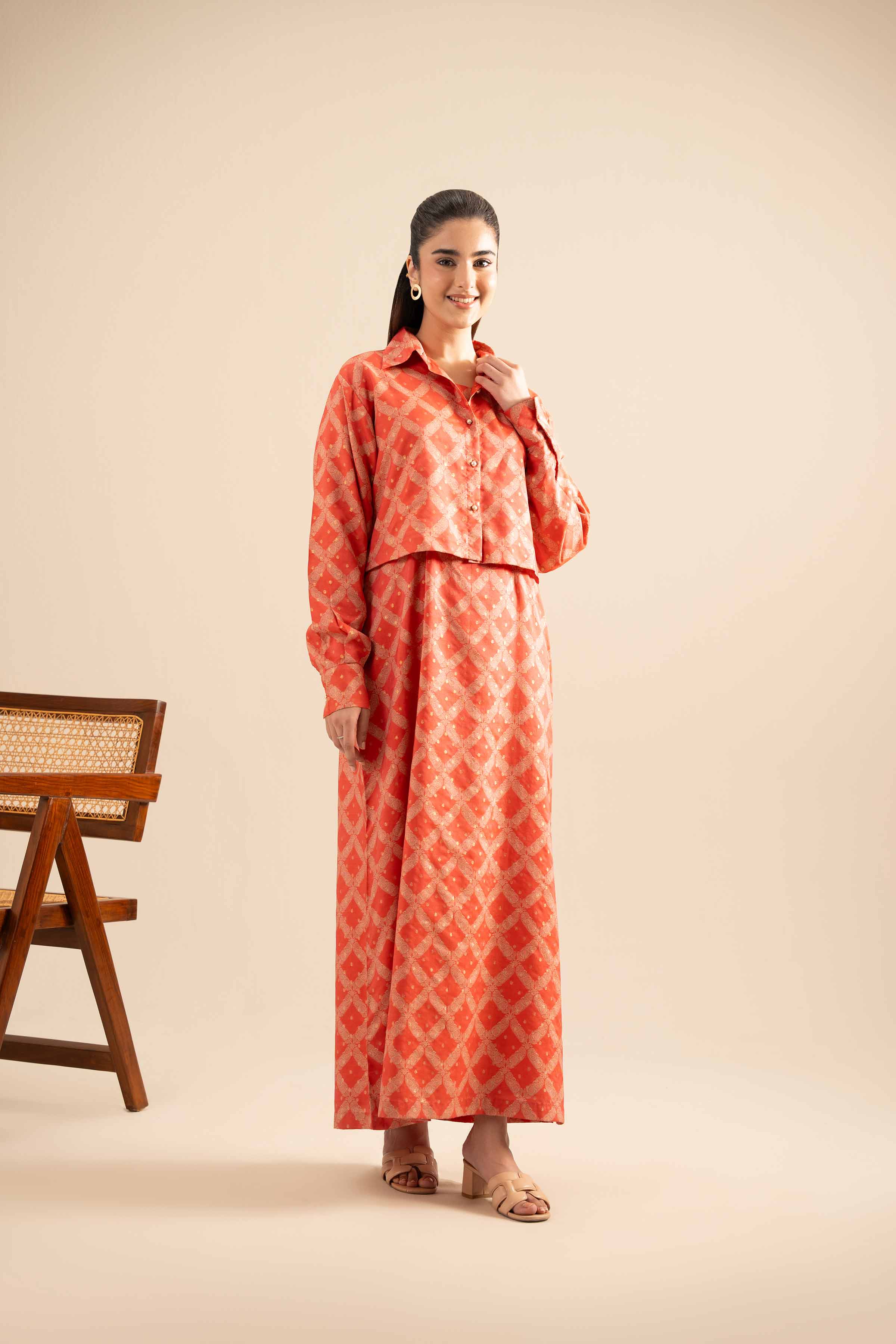 2 Piece - Printed Suit - FE25-109 - Image 4