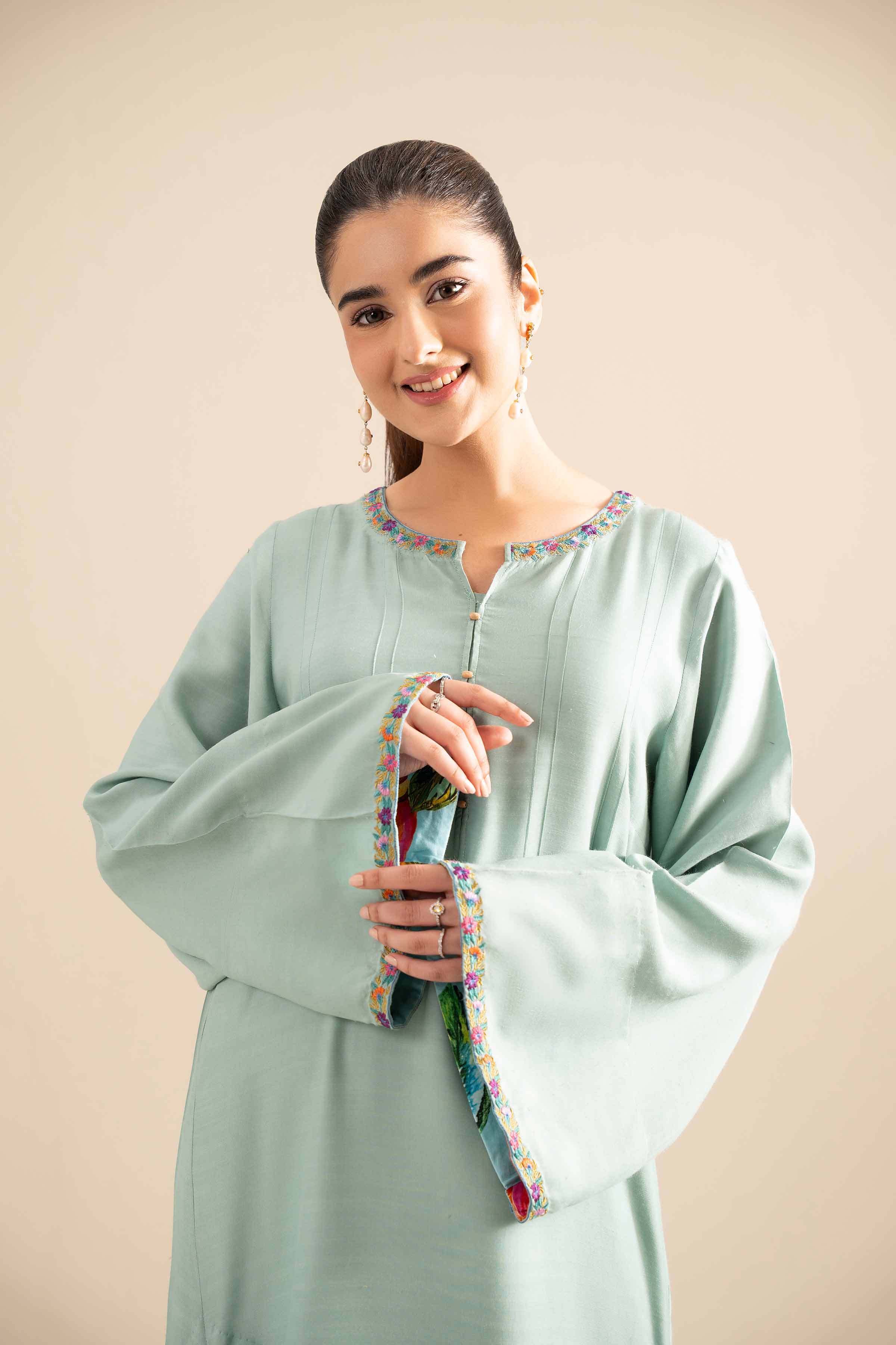 Embroidered Shirt - FE25-83 - Image 5