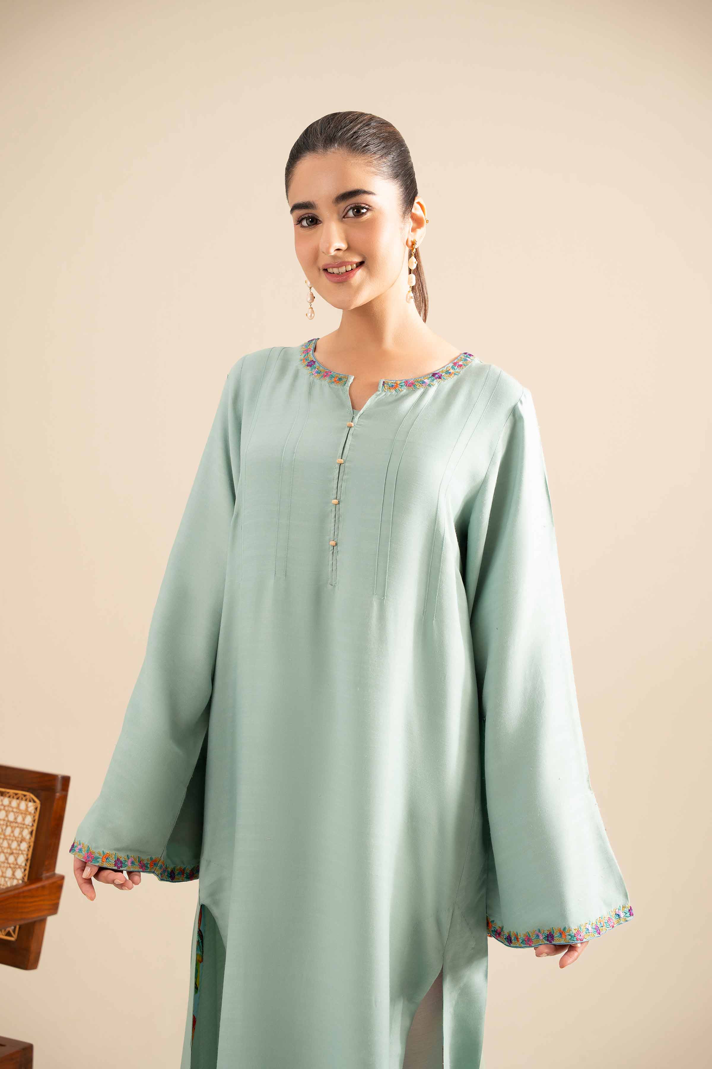 Embroidered Shirt - FE25-83 - Image 6