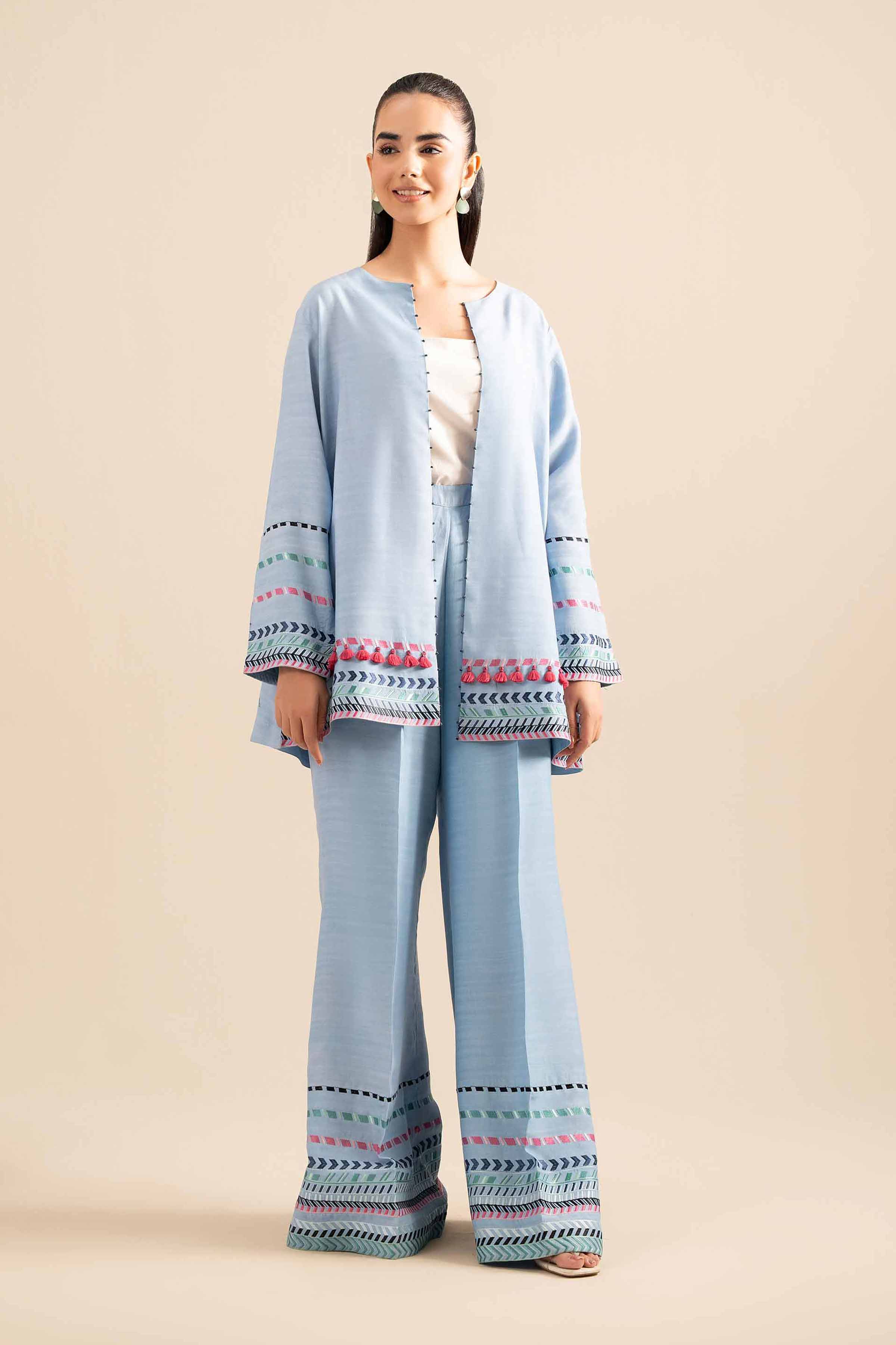 2 Piece - Embroidered Suit - FE25-85