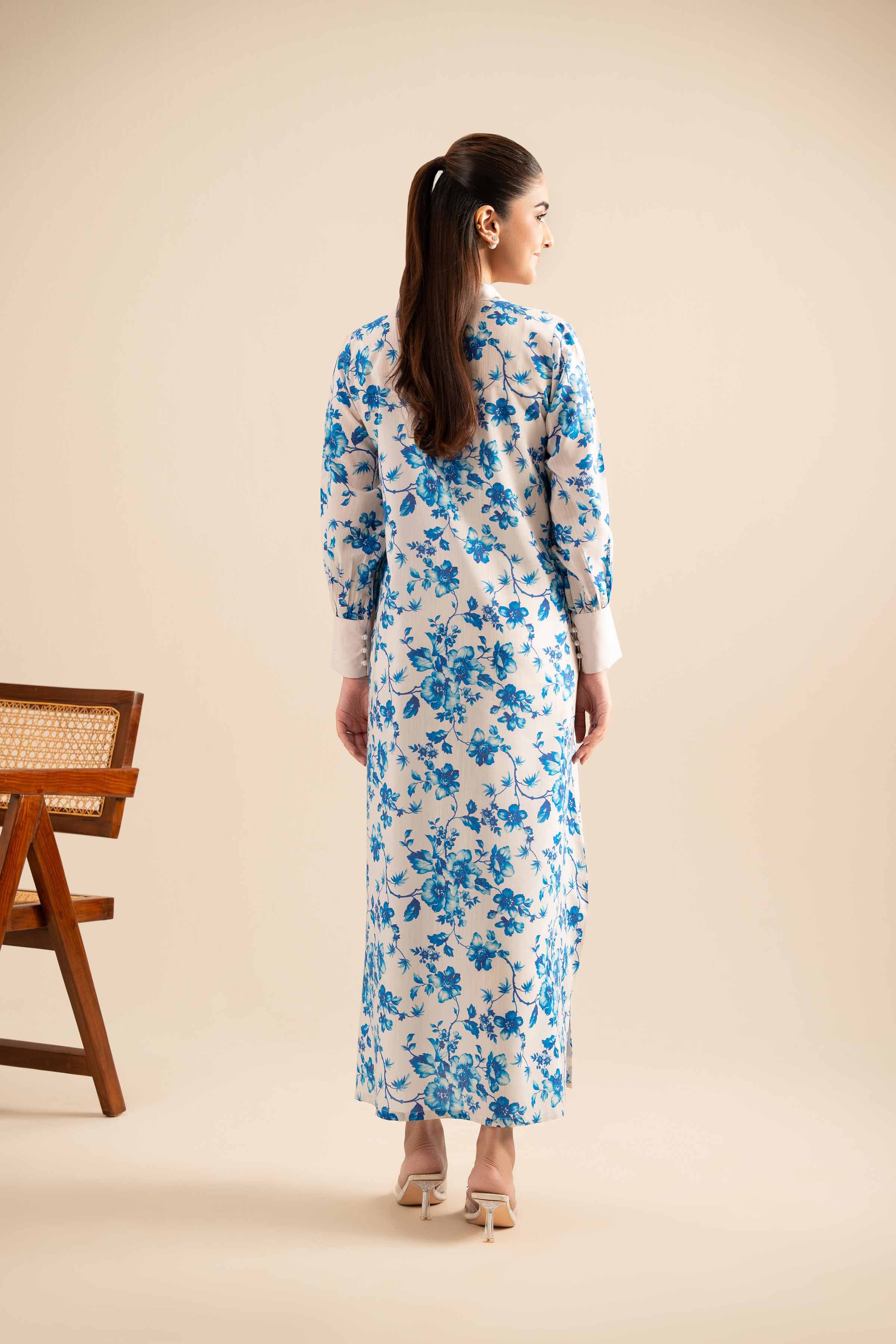 Printed Dress - FE25-91 - Image 3